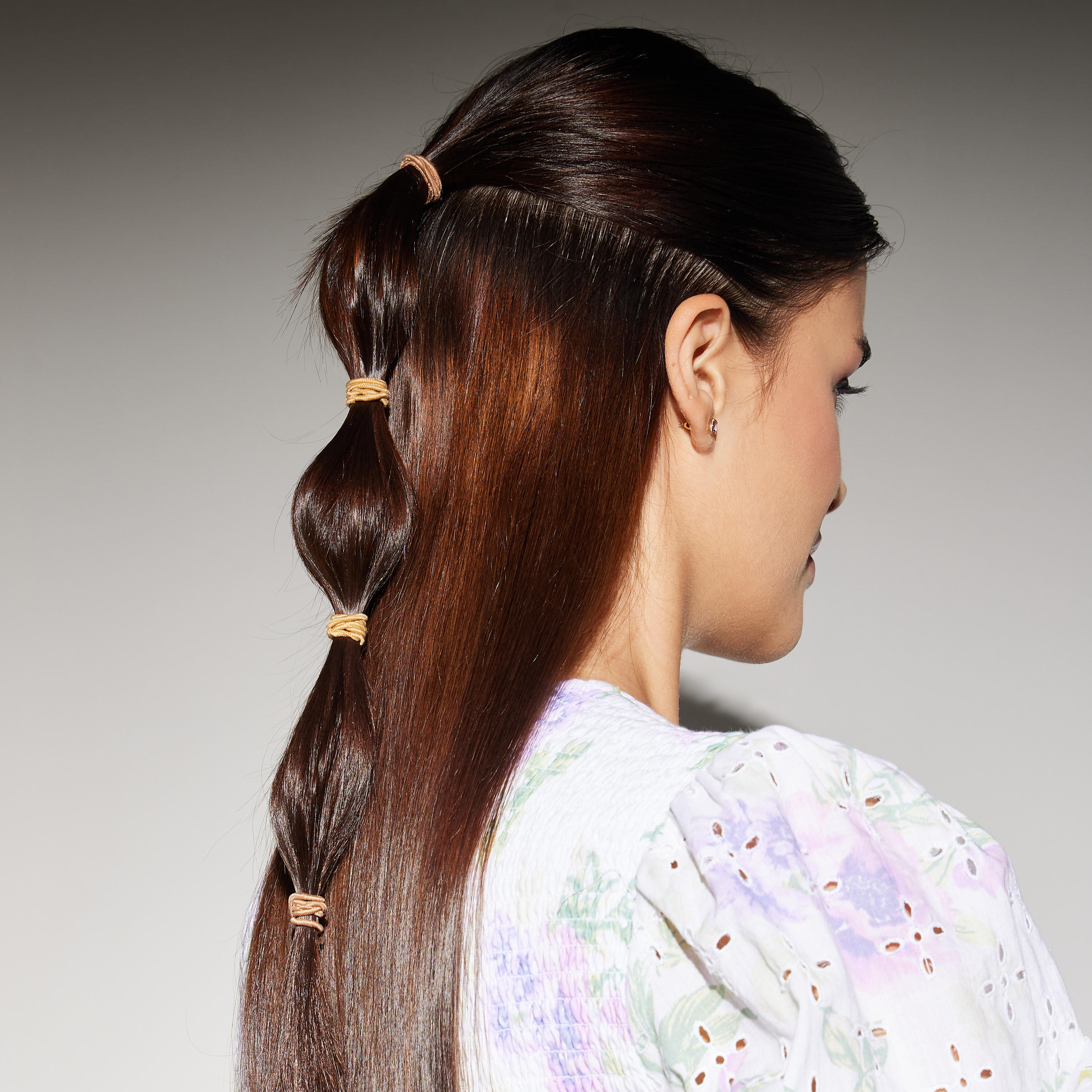 ربطات شعر مطاطية سادة - طقم من 40 قطعة-women-hairaccessories-image-2