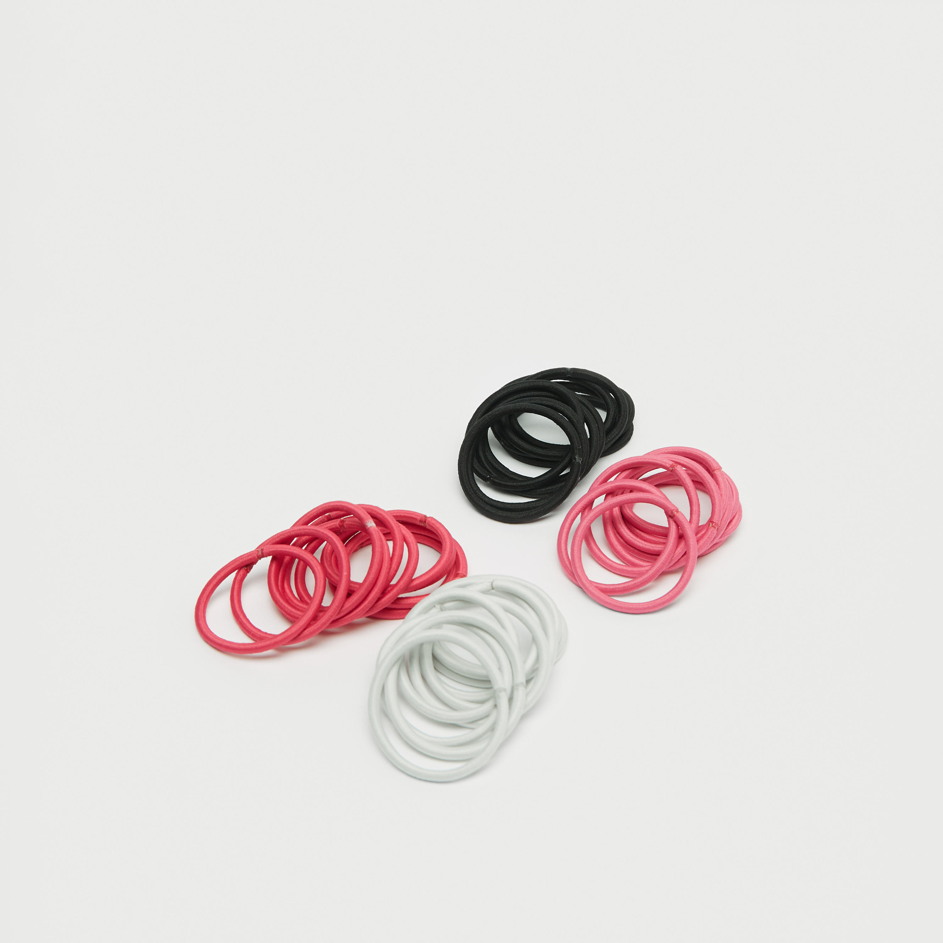 ربطات شعر مطاطية سادة - طقم 40 قطعة-women-hairaccessories-image-2