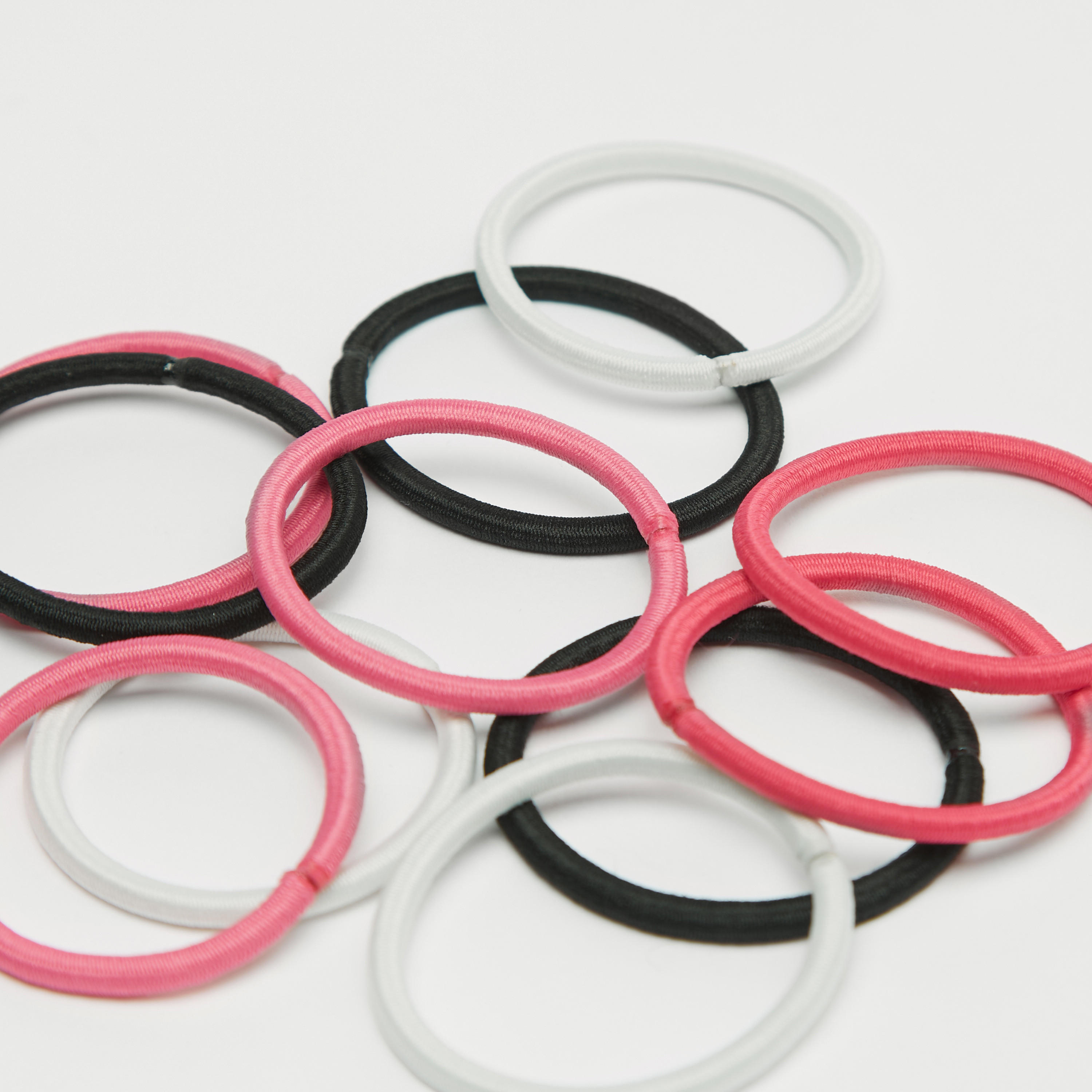 ربطات شعر مطاطية سادة - طقم 40 قطعة-women-hairaccessories-image-1