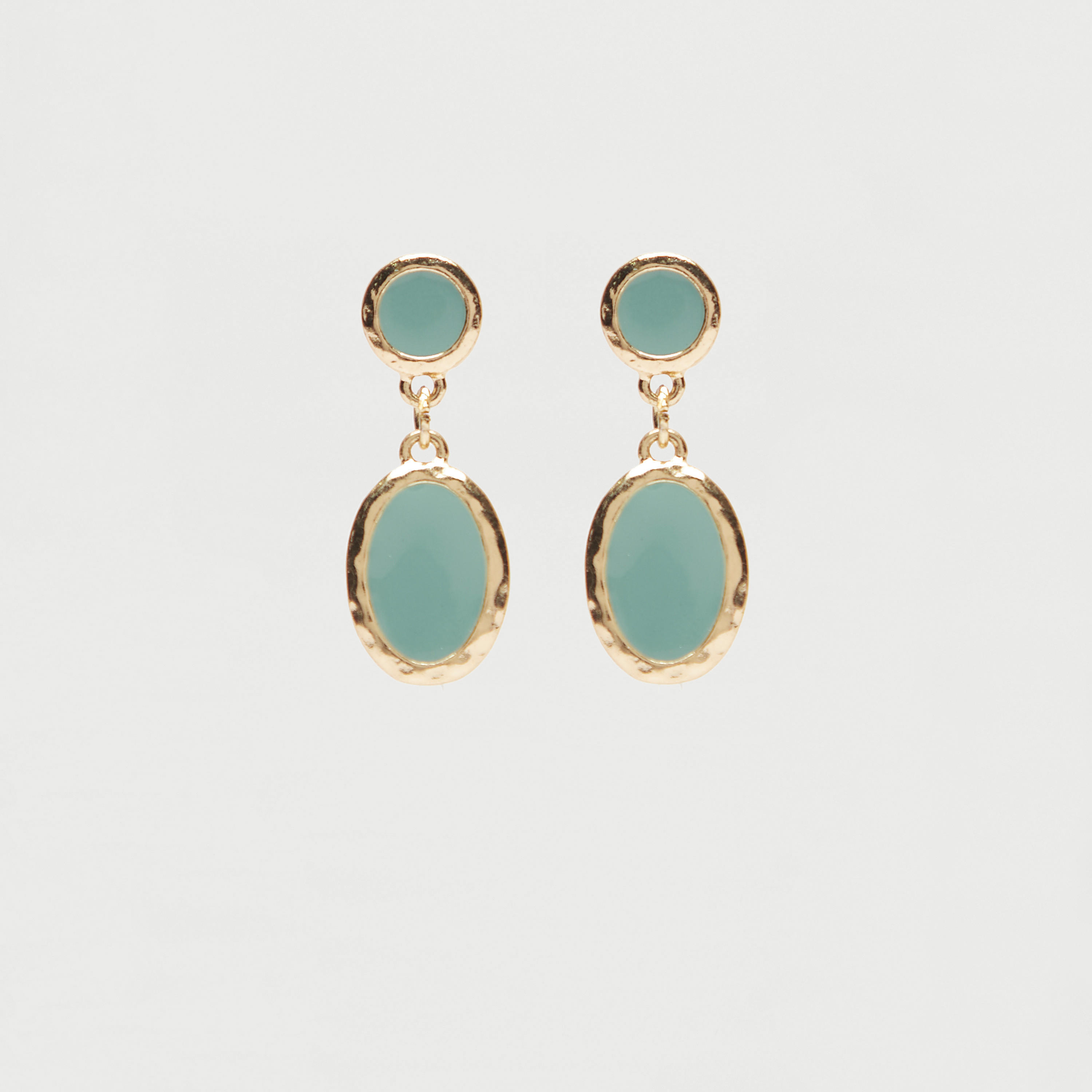 Metal Drop Earrings with Pushback Closure-women-watchesandjewellery-jewellery-earrings-image-1