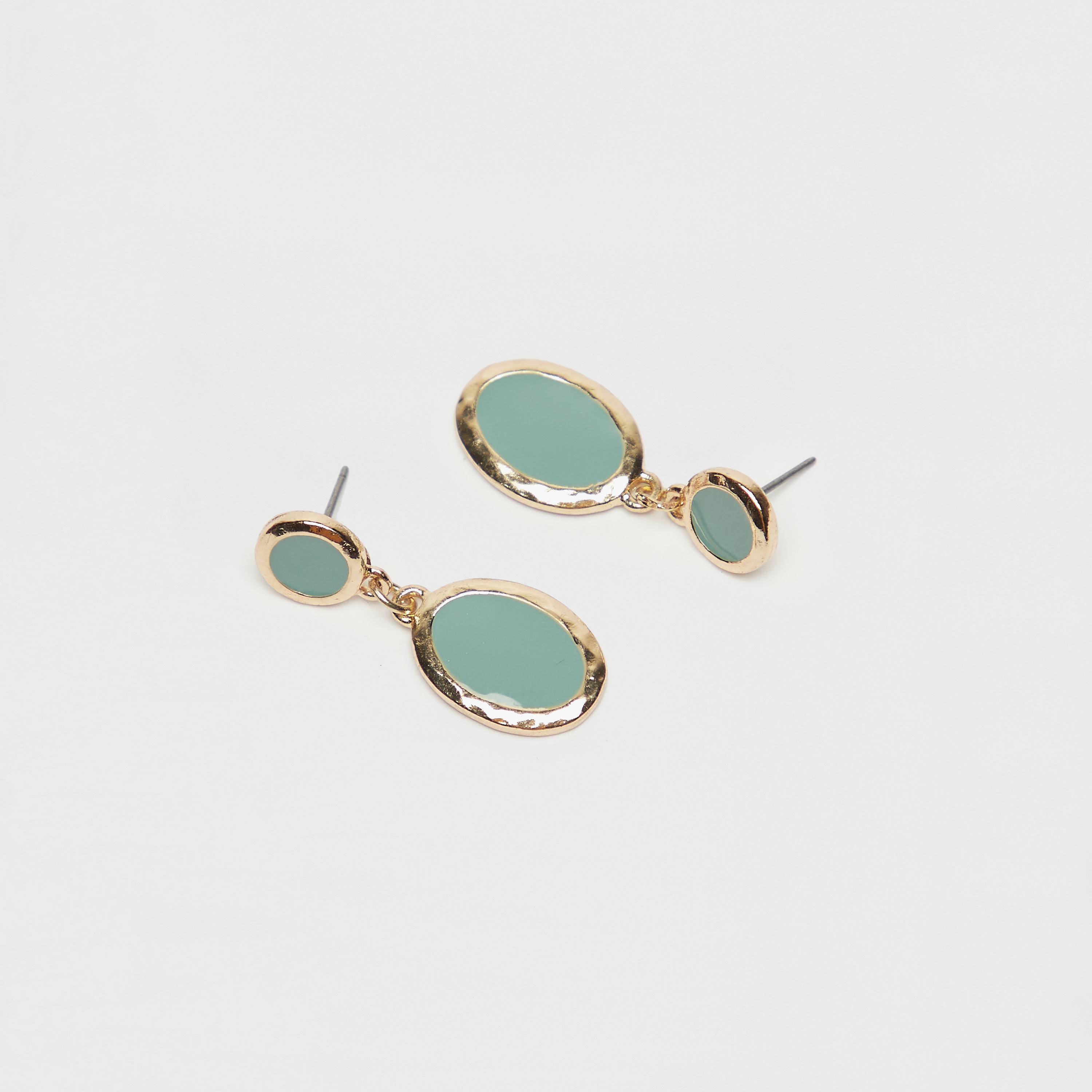 Metal Drop Earrings with Pushback Closure-women-watchesandjewellery-jewellery-earrings-image-3