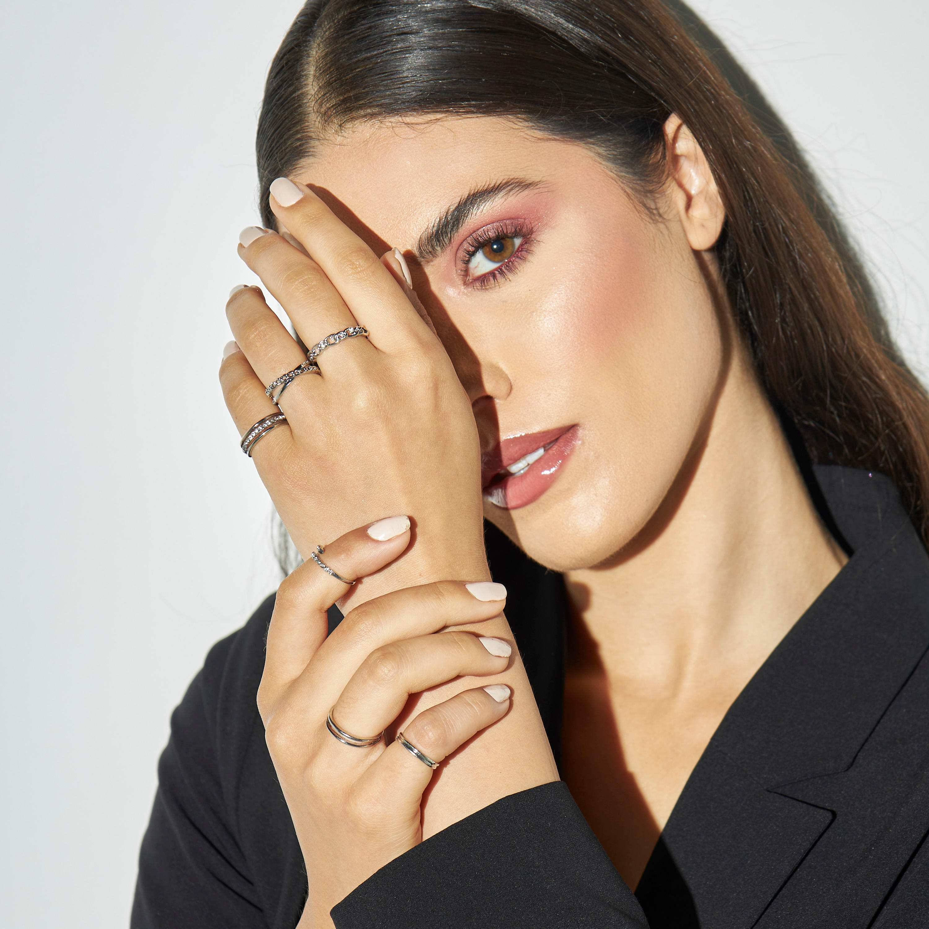 طقم خواتم 8 قطع متنوعة-women-watchesandjewellery-jewellery-rings-image-3