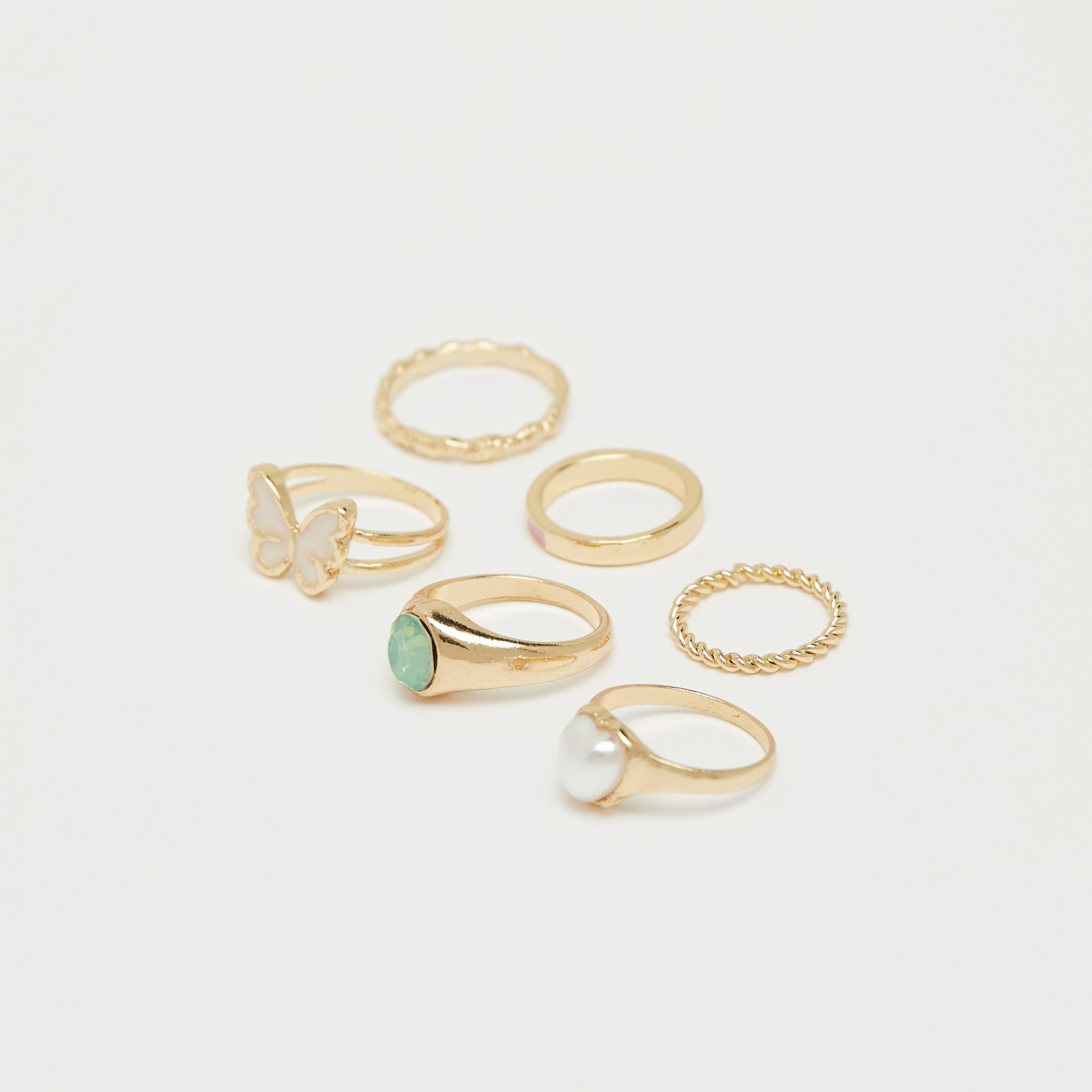 Set of 6 - Assorted Ring-women-watchesandjewellery-jewellery-rings-image-1
