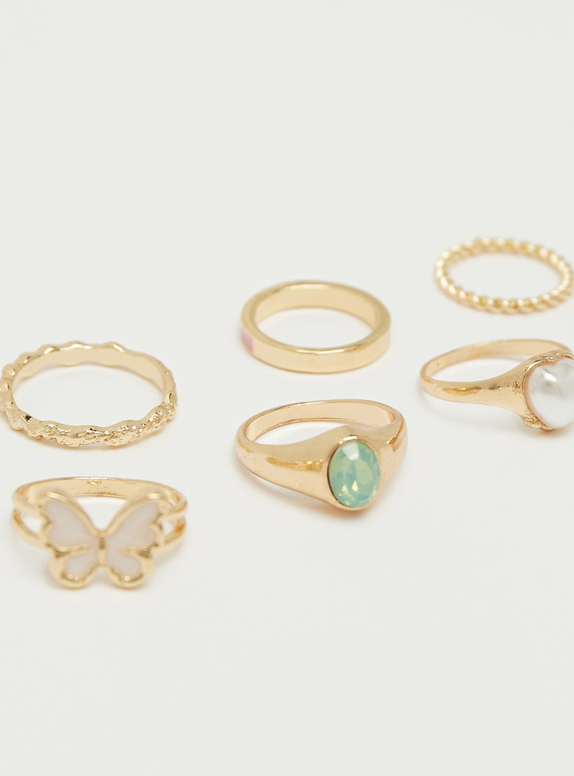 Set of 6 - Assorted Ring-women-watchesandjewellery-jewellery-rings-image-3