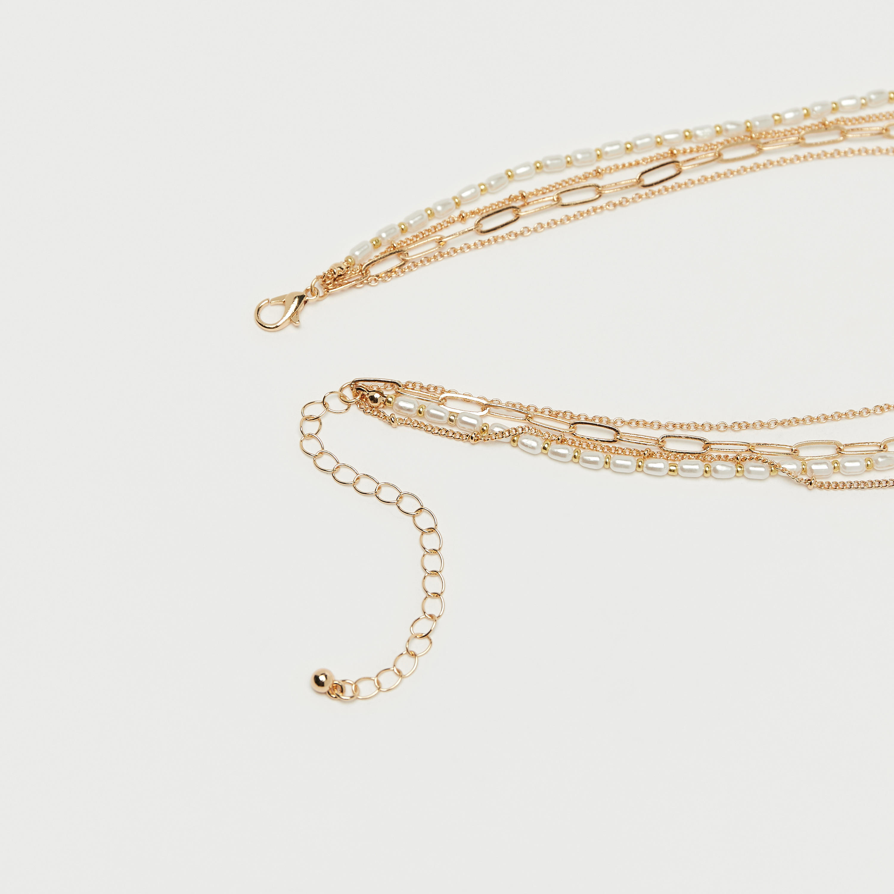 قلادة خرز متعدّدة الطبقات بمشبك إغلاق-women-watchesandjewellery-jewellery-necklacesandpendants-image-4