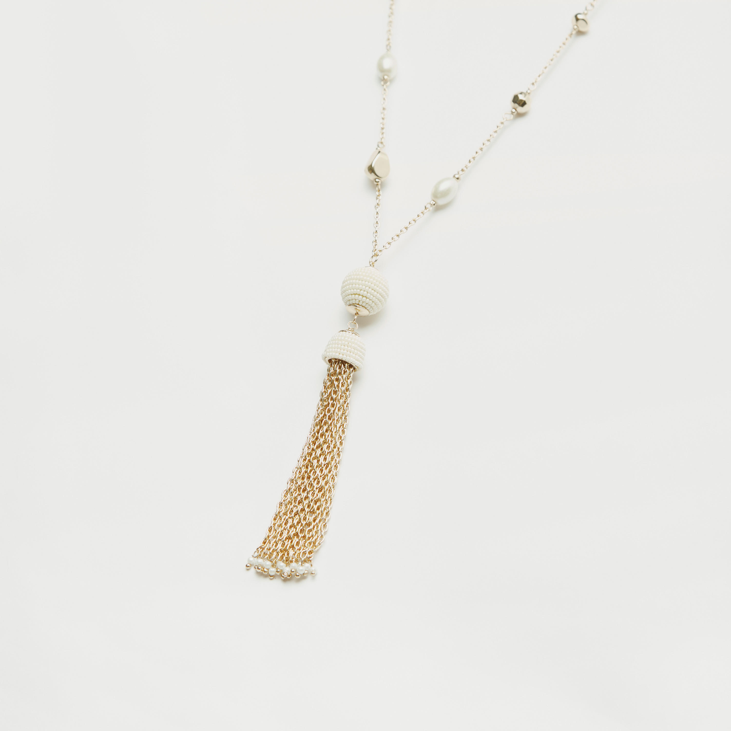 قلادة سلسلة مزينة بمشبك إغلاق-women-watchesandjewellery-jewellery-necklacesandpendants-image-3