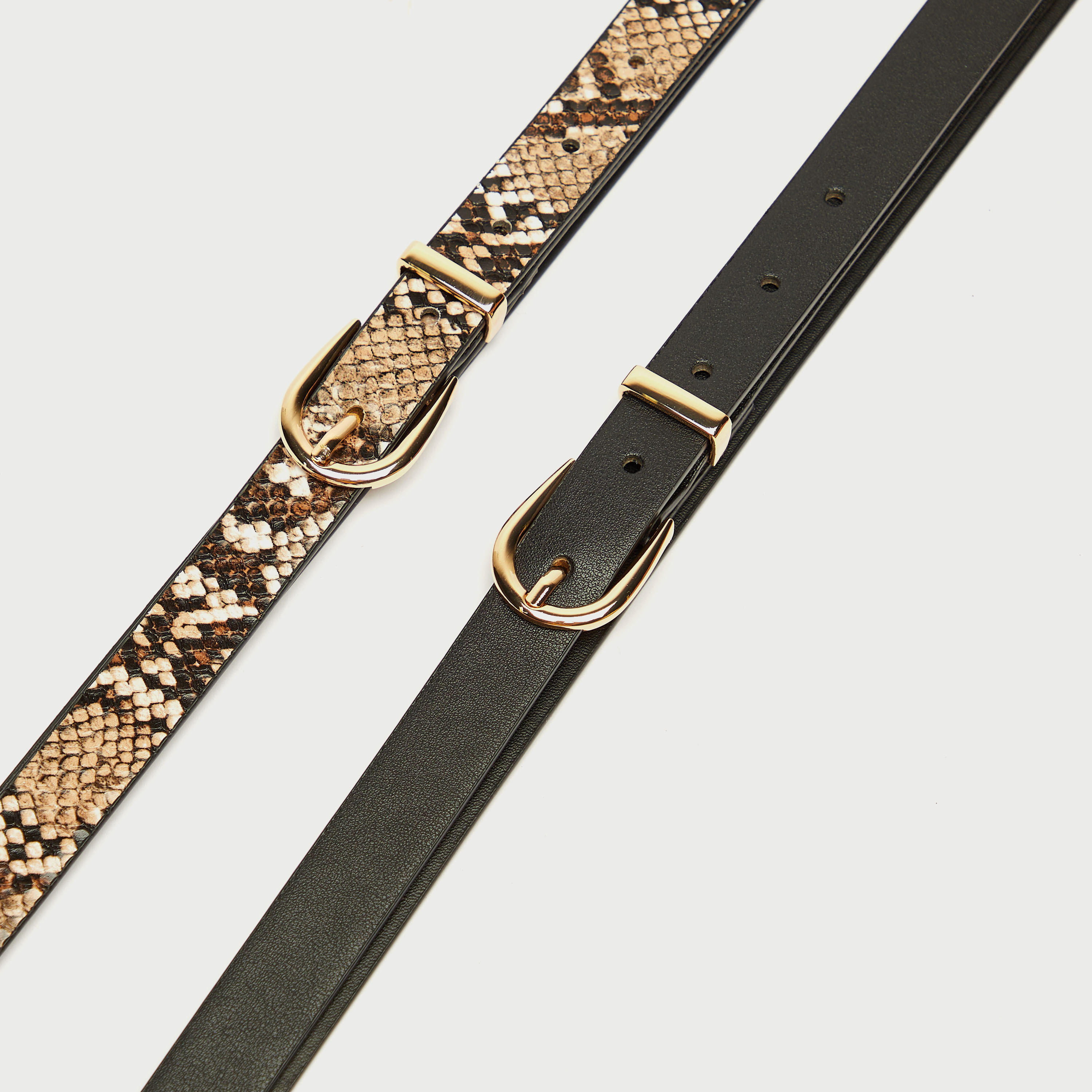 حزام بإبزيم إغلاق بدبوس - طقم من قطعتين متنوعتين-women-clothingaccessories-belts-image-5
