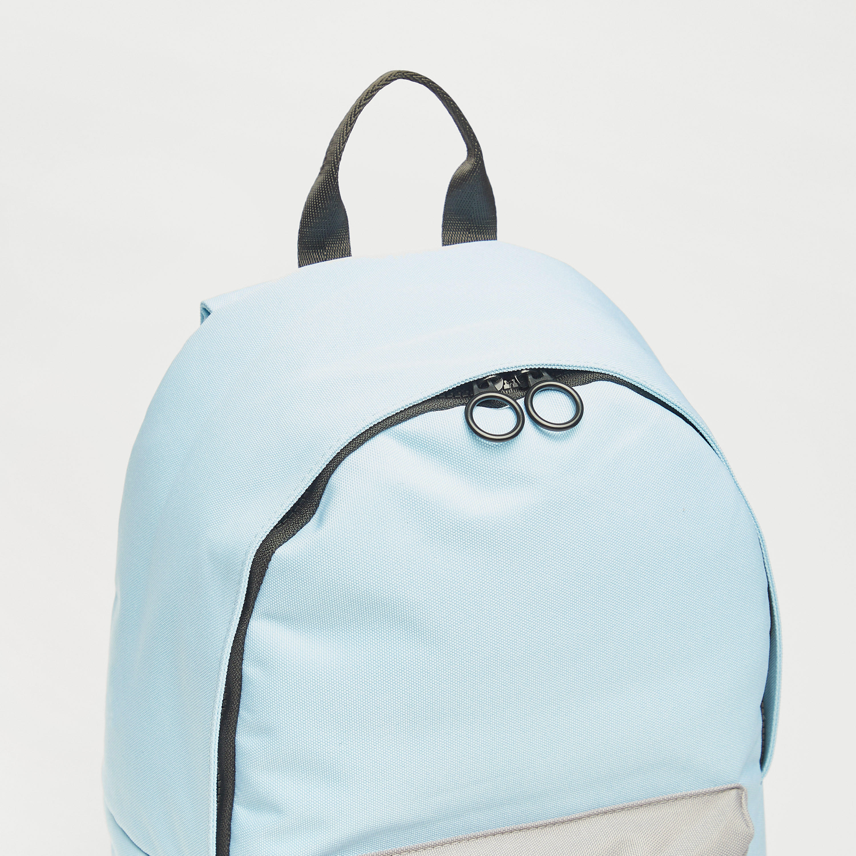Starter Logo Detail Backpack with Front Pocket and Zipper Closure-men-bags-image-4