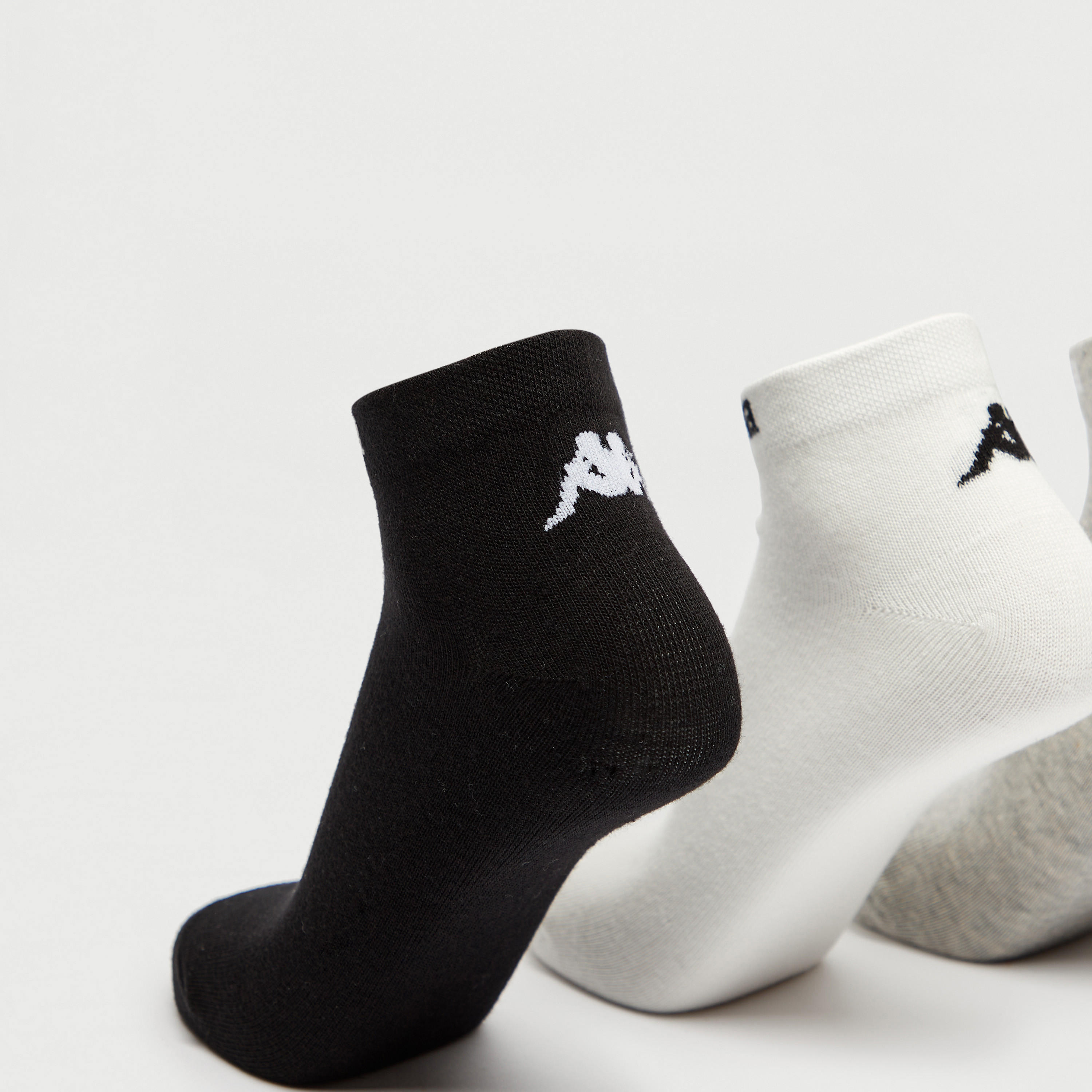 جوارب بطول الكاحل بطبعات من كابا - طقم 3 أزواج-women-socksandstockings-image-4