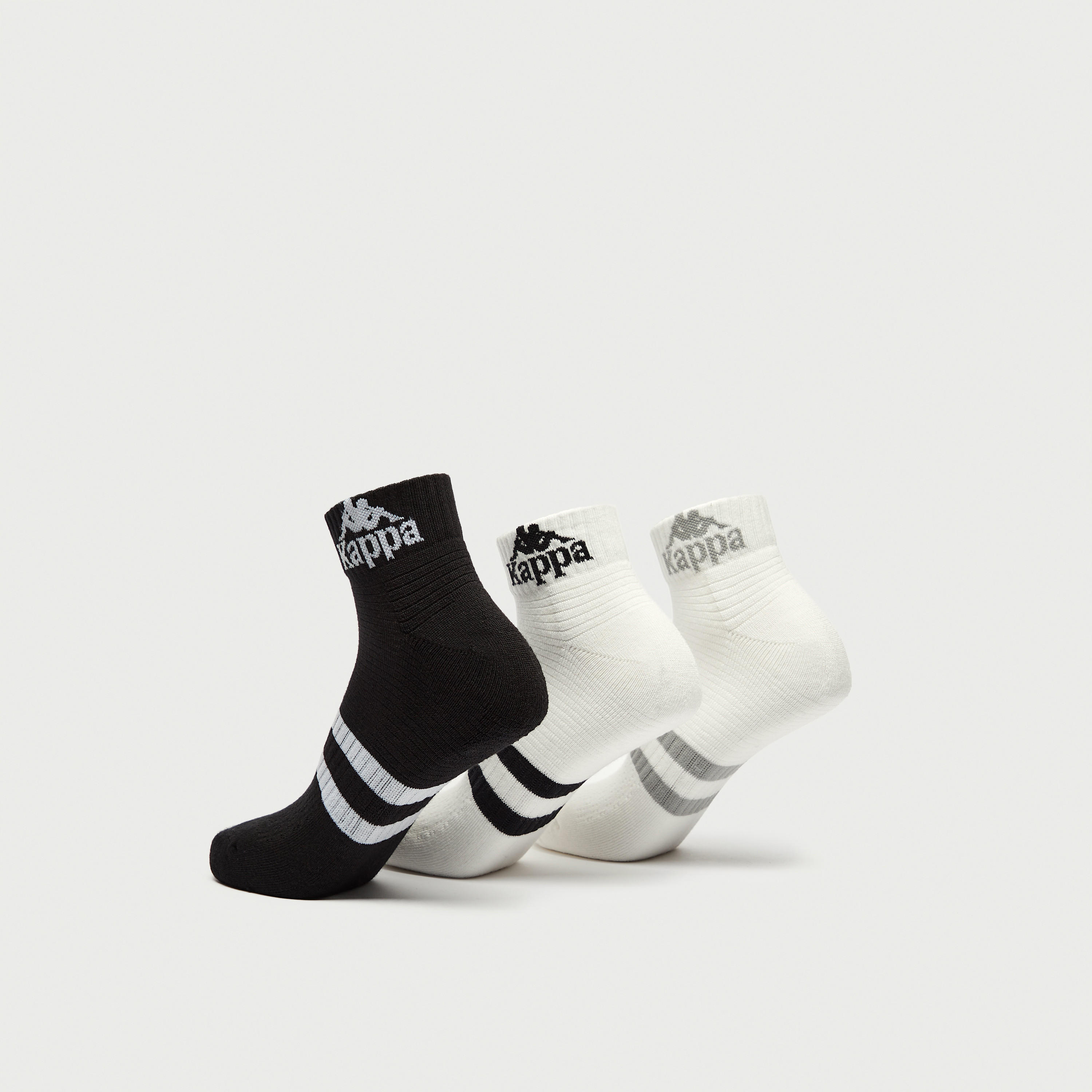 جوارب بطول ربلة السّاق مع تفاصيل شعار من كابا - طقم 3 أزواج-women-clothing-sportswearandactivewear-accessories-image-3