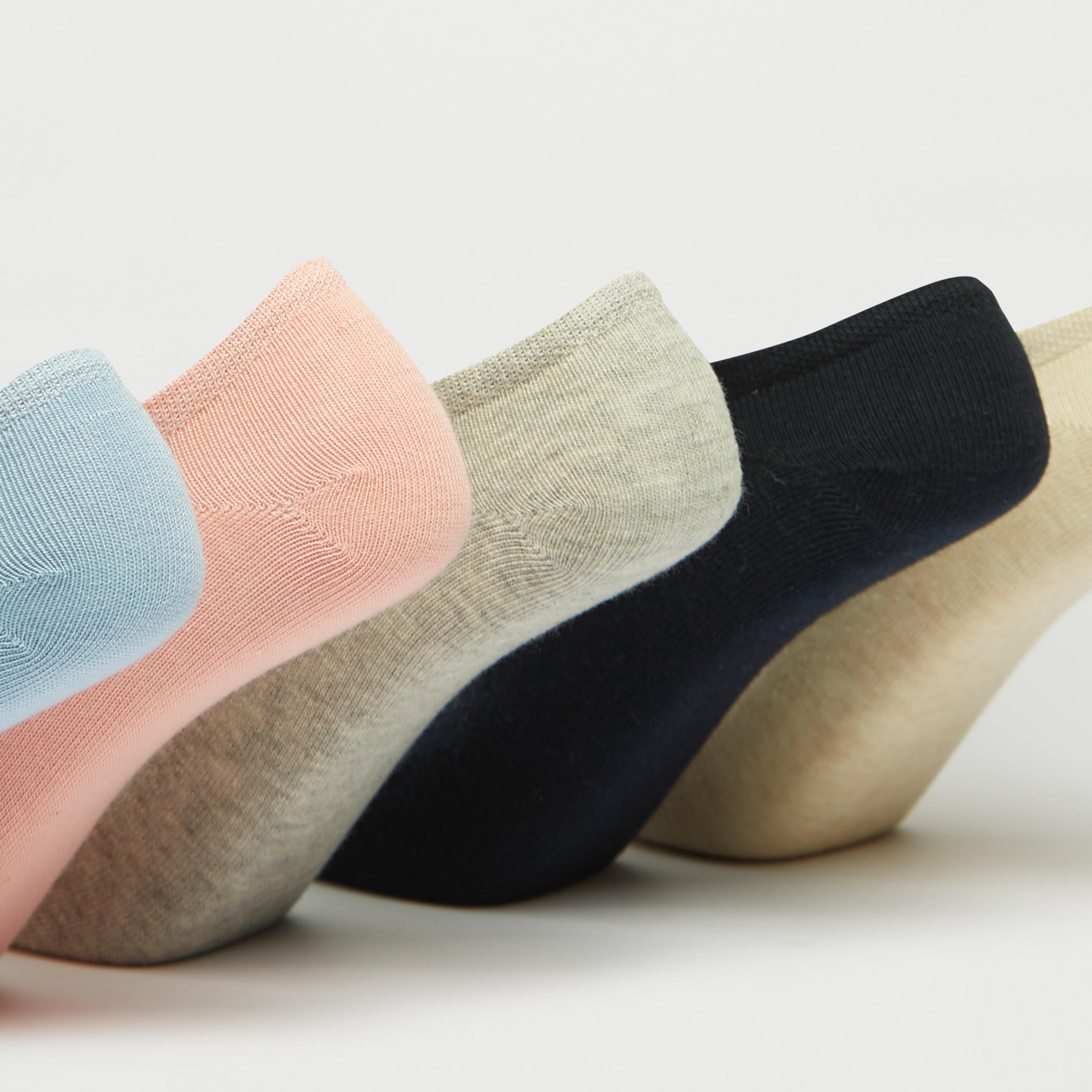 جوارب طول الكاحل بطبعات - طقم من 5 أزواج-women-socksandstockings-image-4