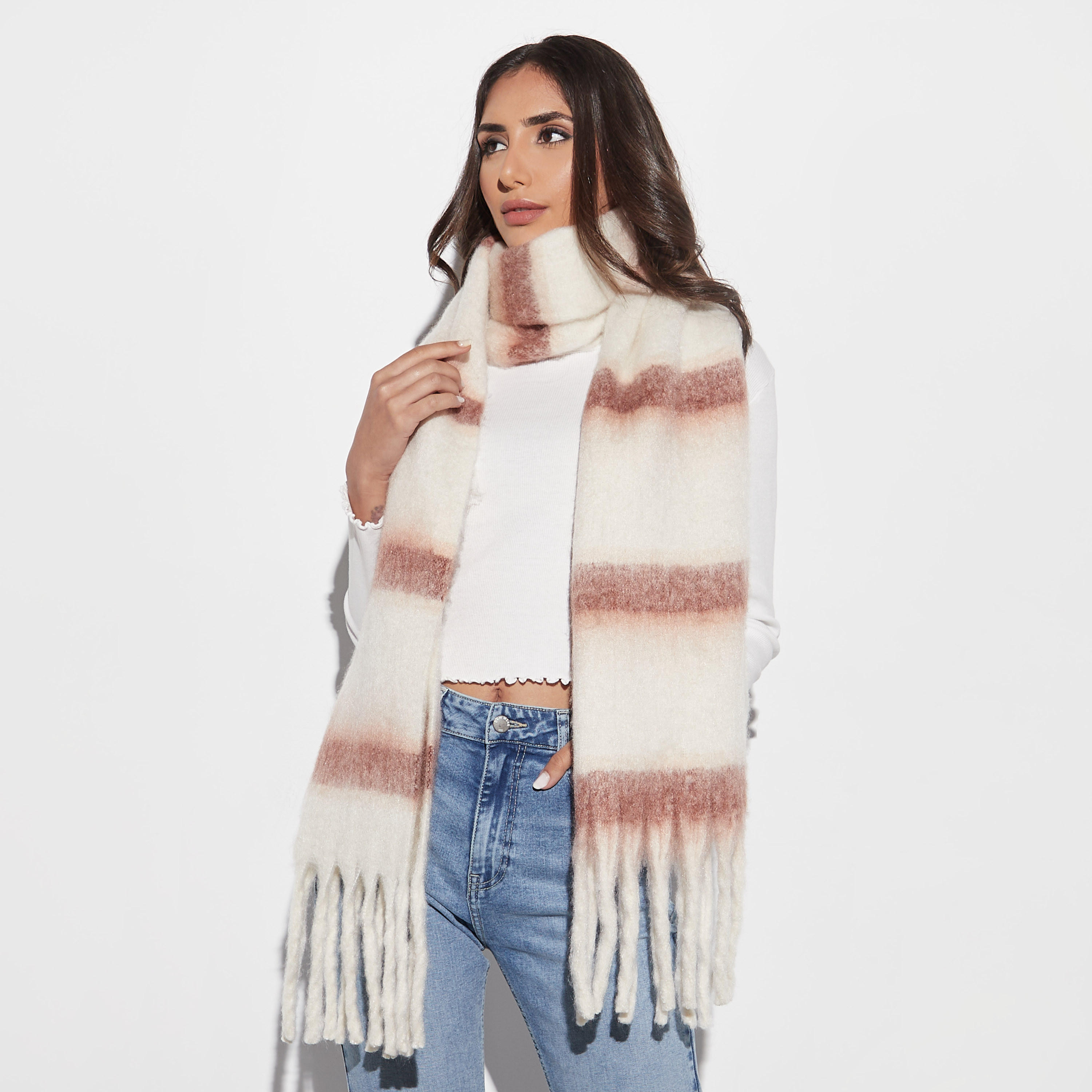 Textured Scarf with Fringe Detail-women-clothingaccessories-scarves-image-2