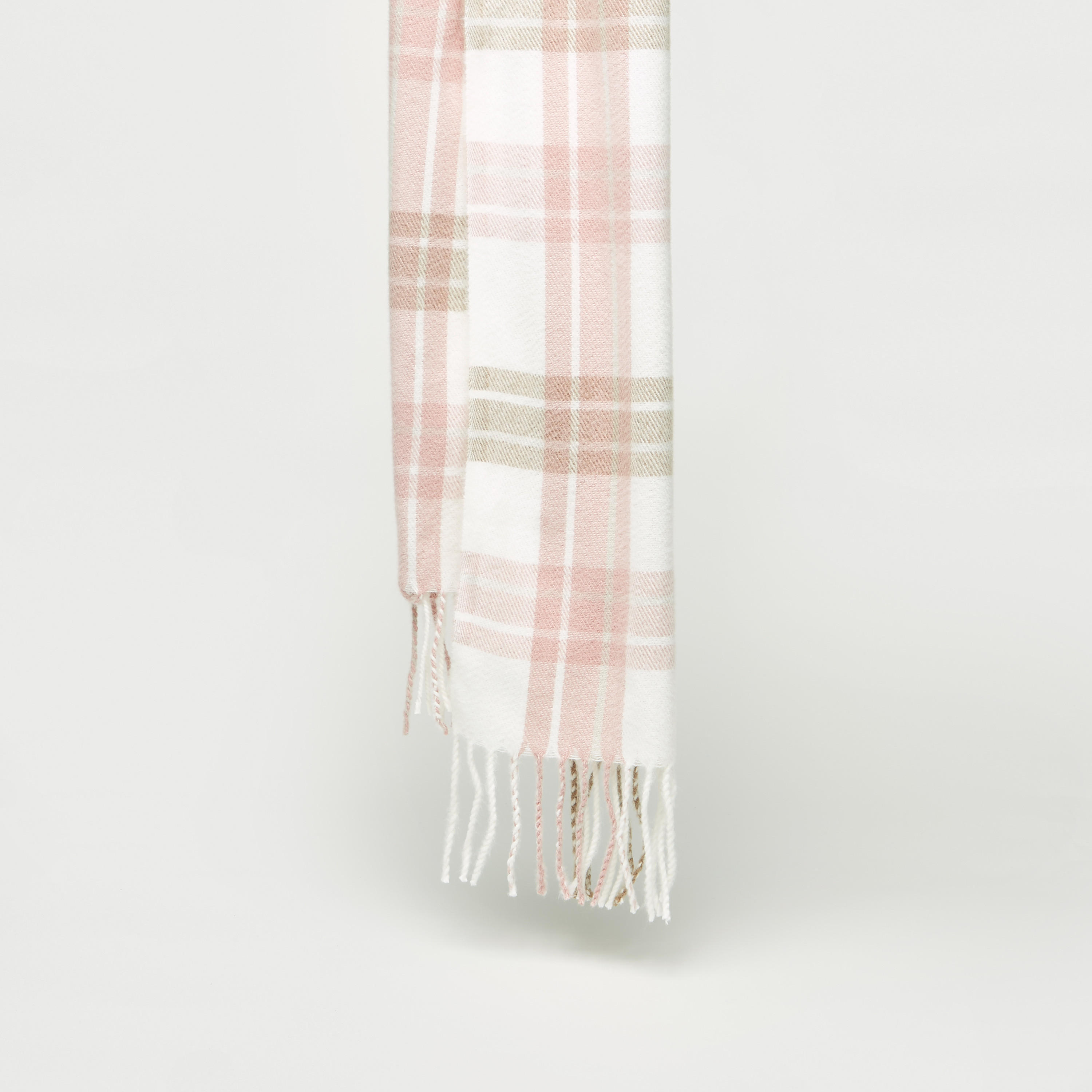 Checked Scarf with Fringes-women-clothingaccessories-scarves-image-1