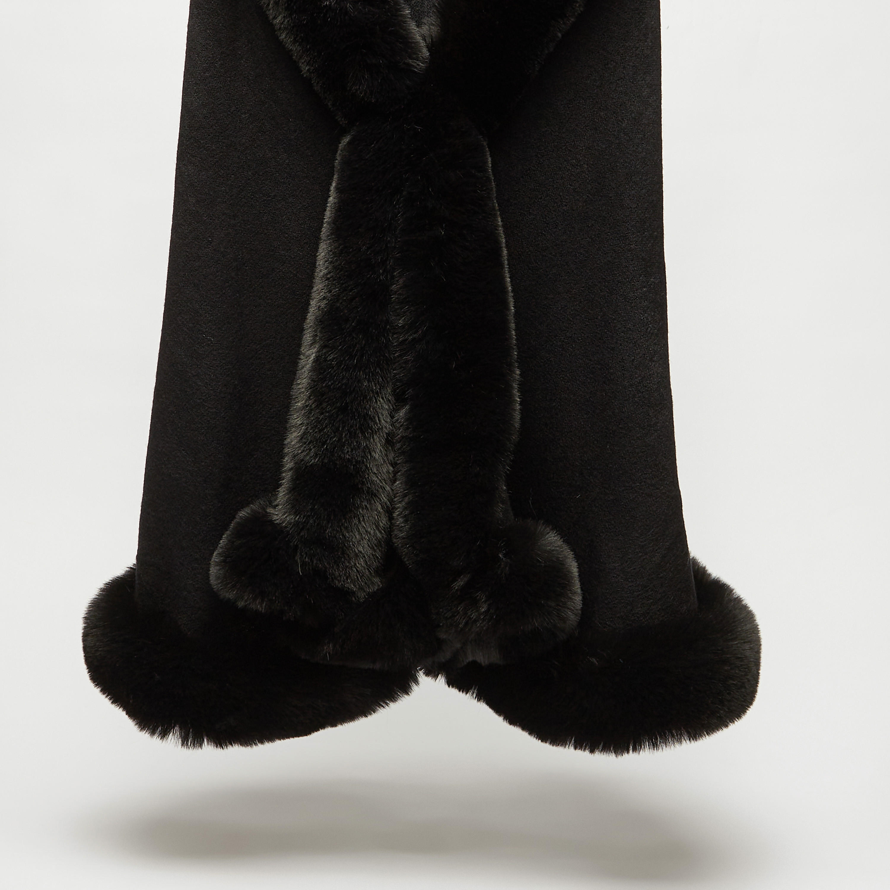 Solid Cape with Faux Fur Detail-women-clothingaccessories-scarves-image-1