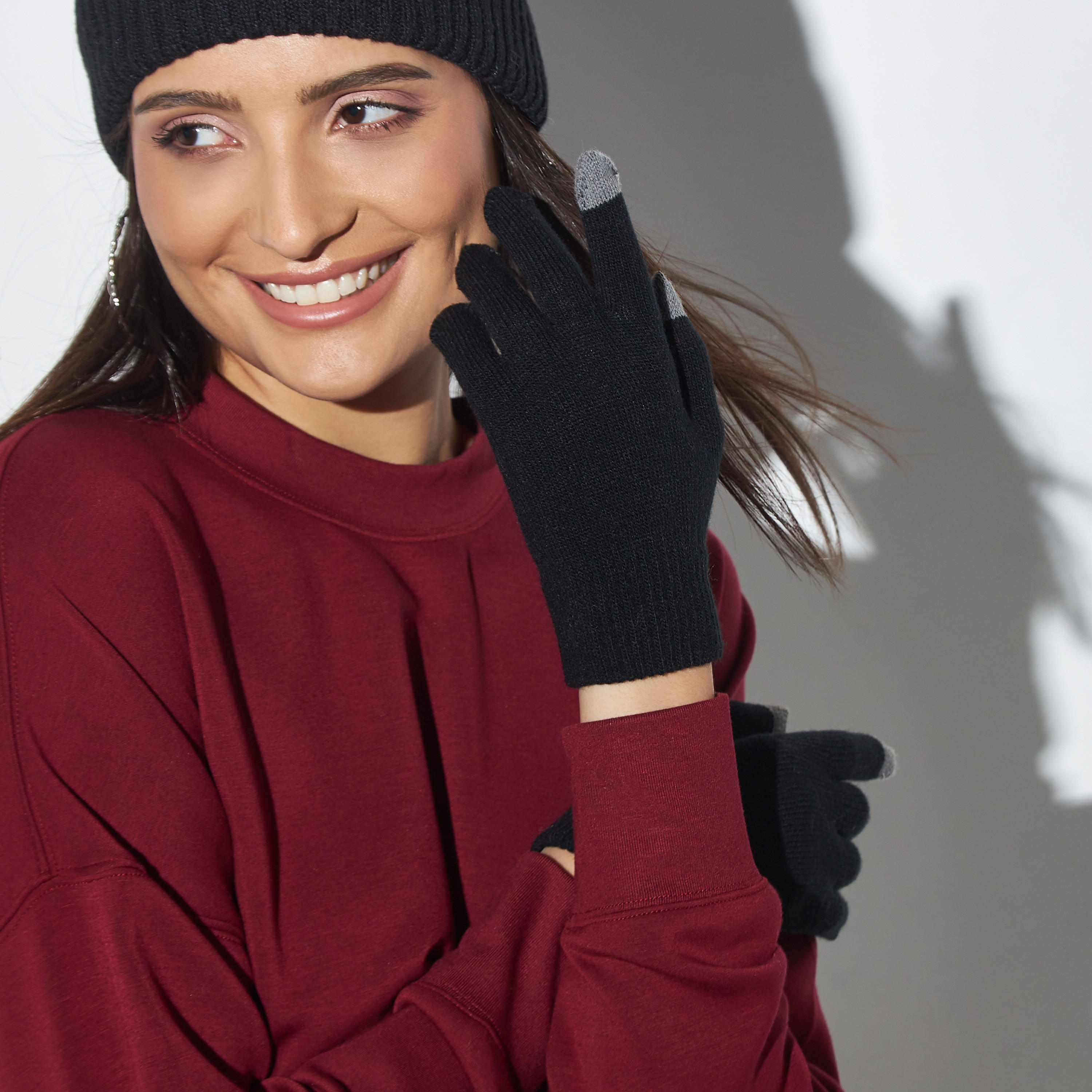 قفازات تاتش سكرين مضلّعة-women-clothingaccessories-gloves-image-3