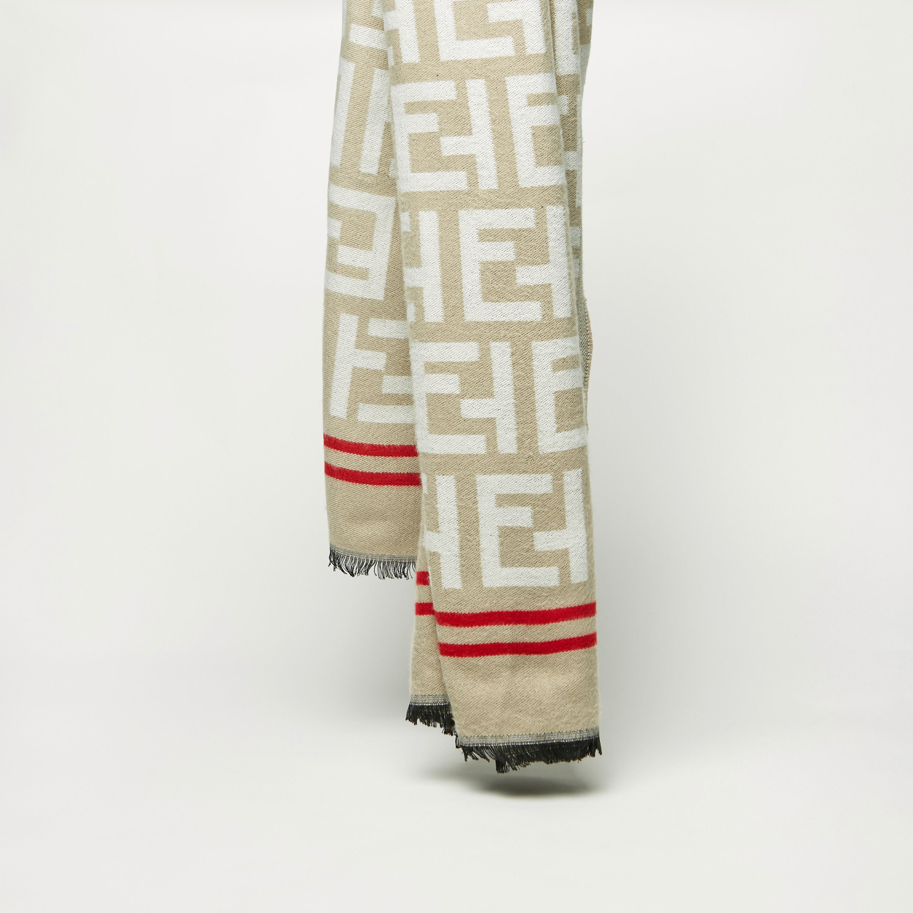 All-Over Monogram Print Cape with Fringes-women-clothingaccessories-scarves-image-3