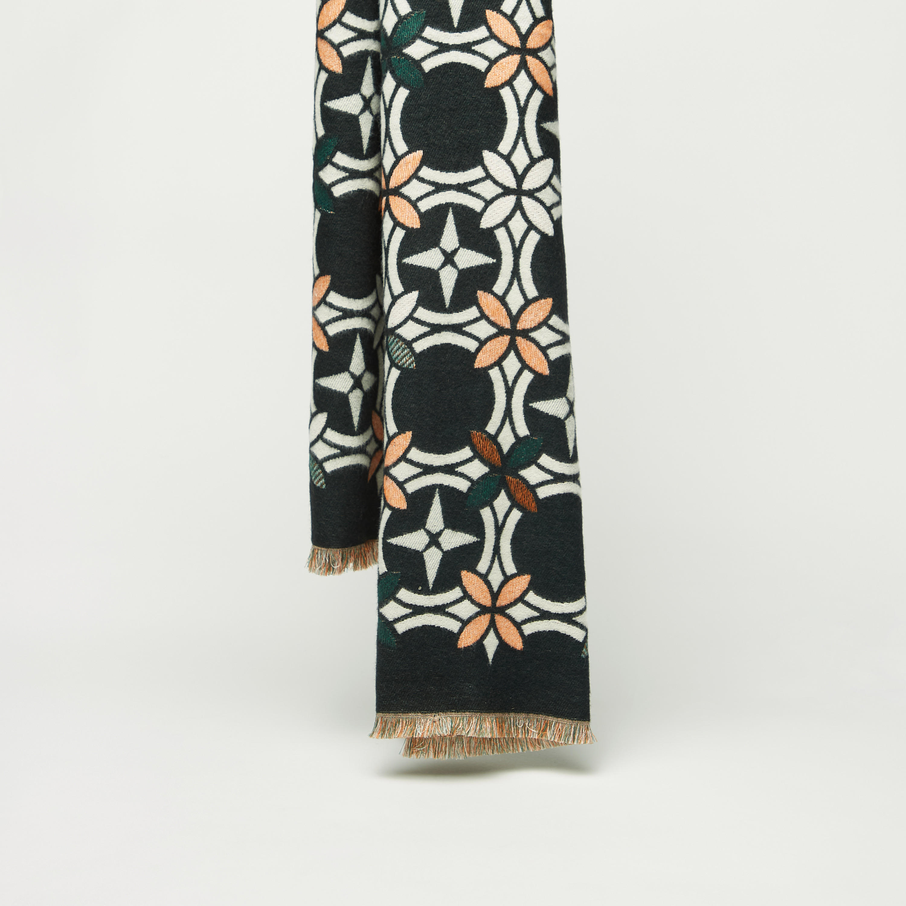 Printed Scarf with Frayed Detail-women-clothingaccessories-scarves-image-3
