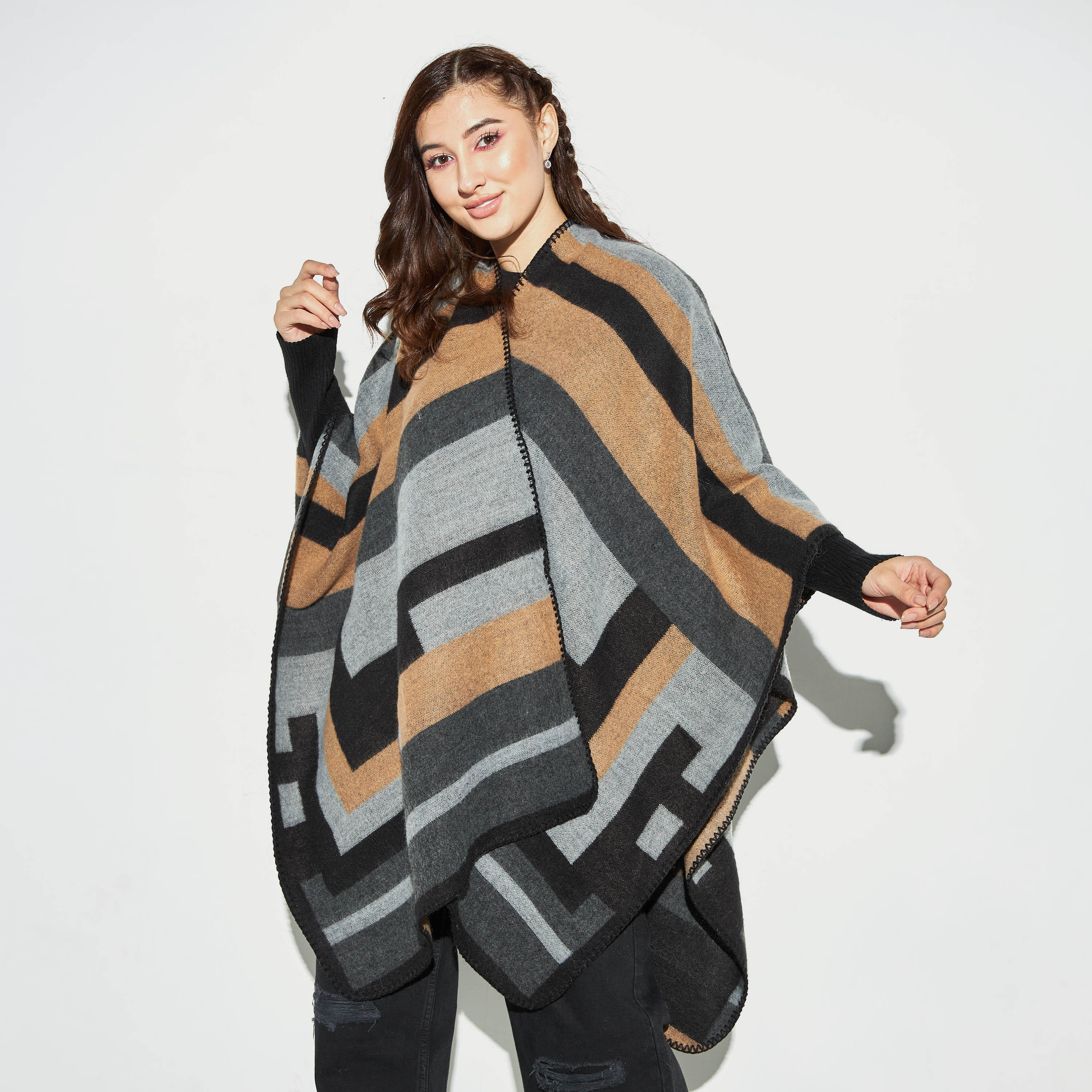 Striped Cape-women-clothingaccessories-scarves-image-2