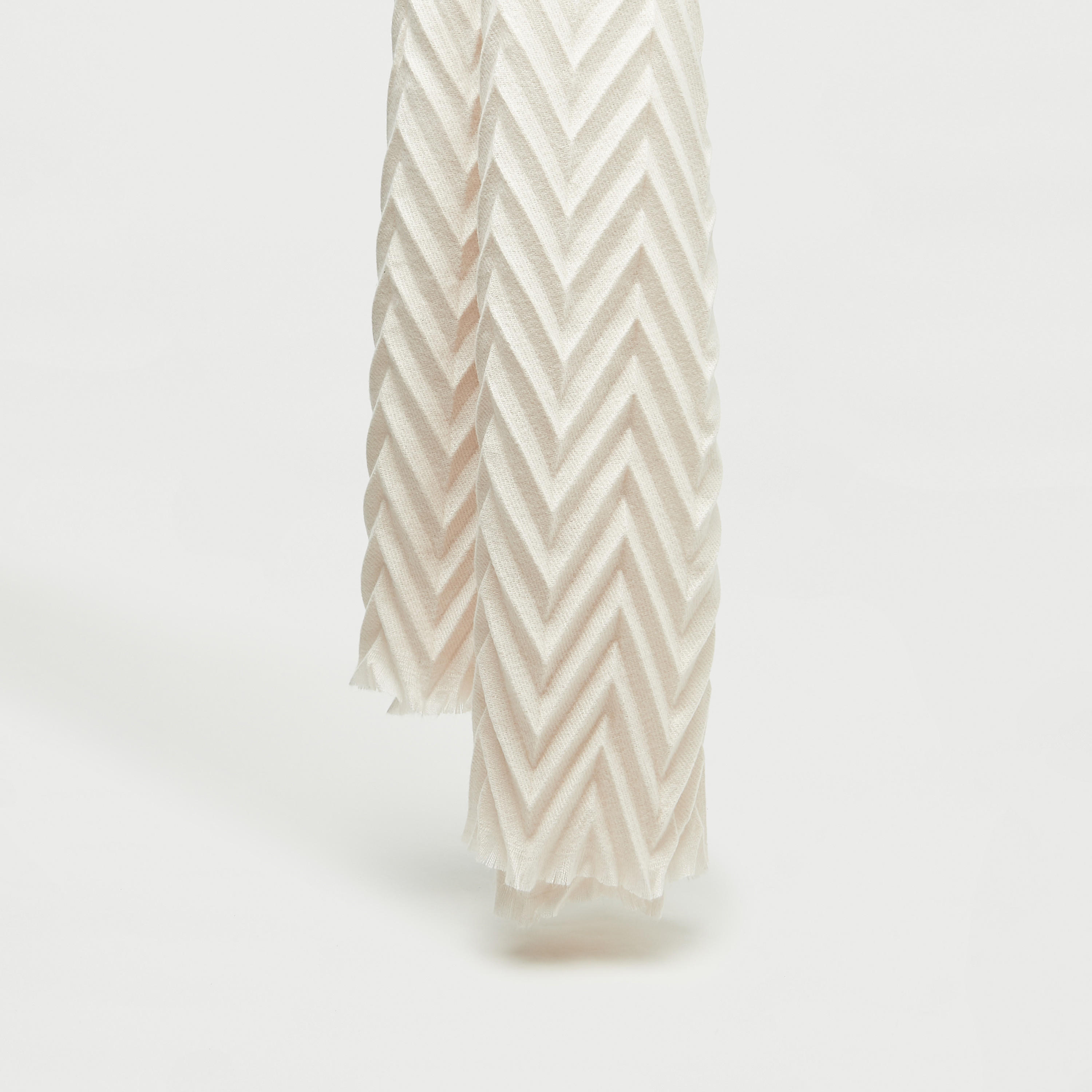 Chevron Pleated Scarf with Fringed Hem-women-clothingaccessories-scarves-image-3
