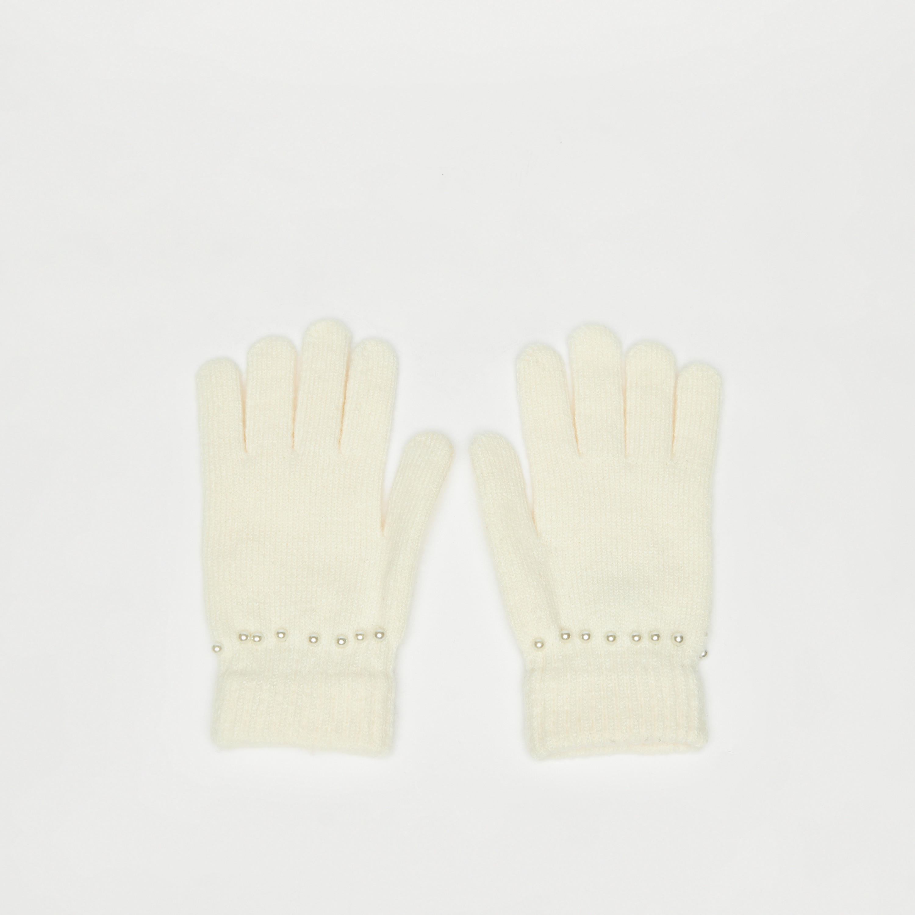 Embellished Cable Knit Gloves-women-clothingaccessories-gloves-image-1