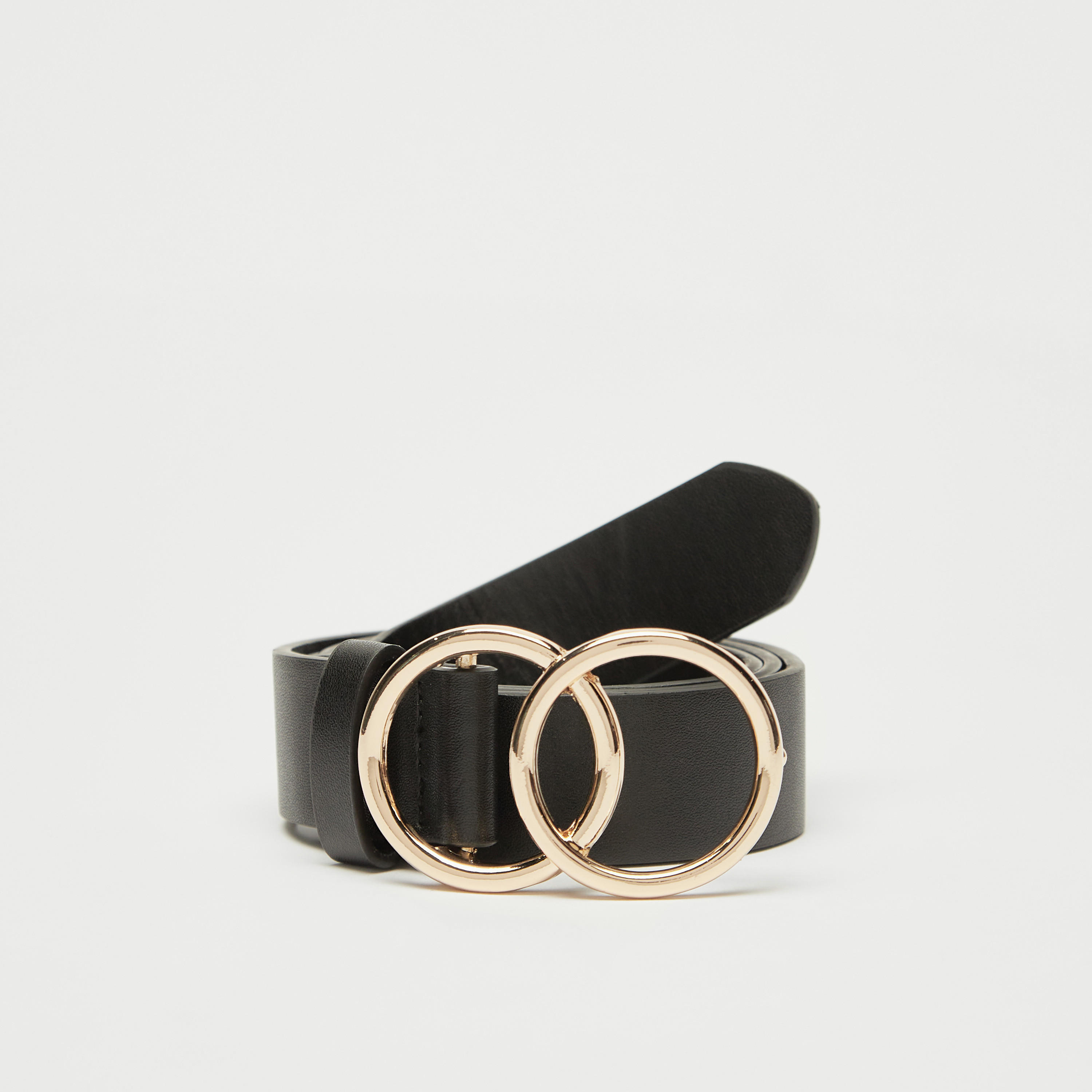 حزام سادة بإبزيم بدبوس مزدوج على شكل حلقة O-women-clothingaccessories-belts-image-2