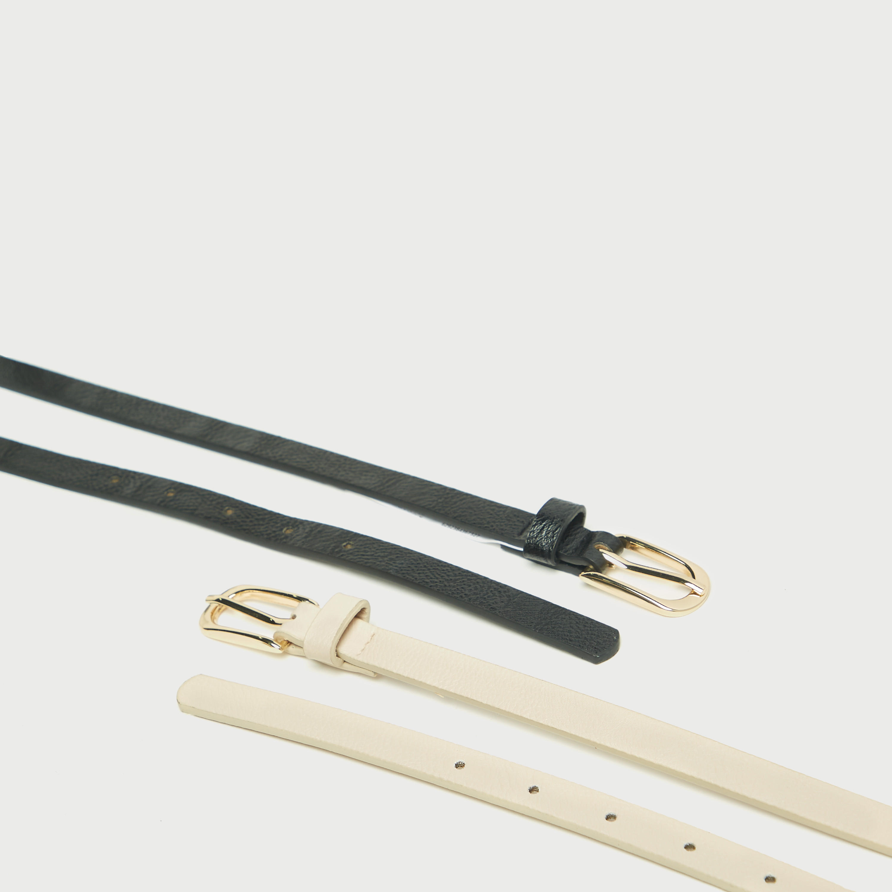 حزام سادة بإبزيم إغلاق بدبوس - طقم من 2 قطع-women-clothingaccessories-belts-image-3