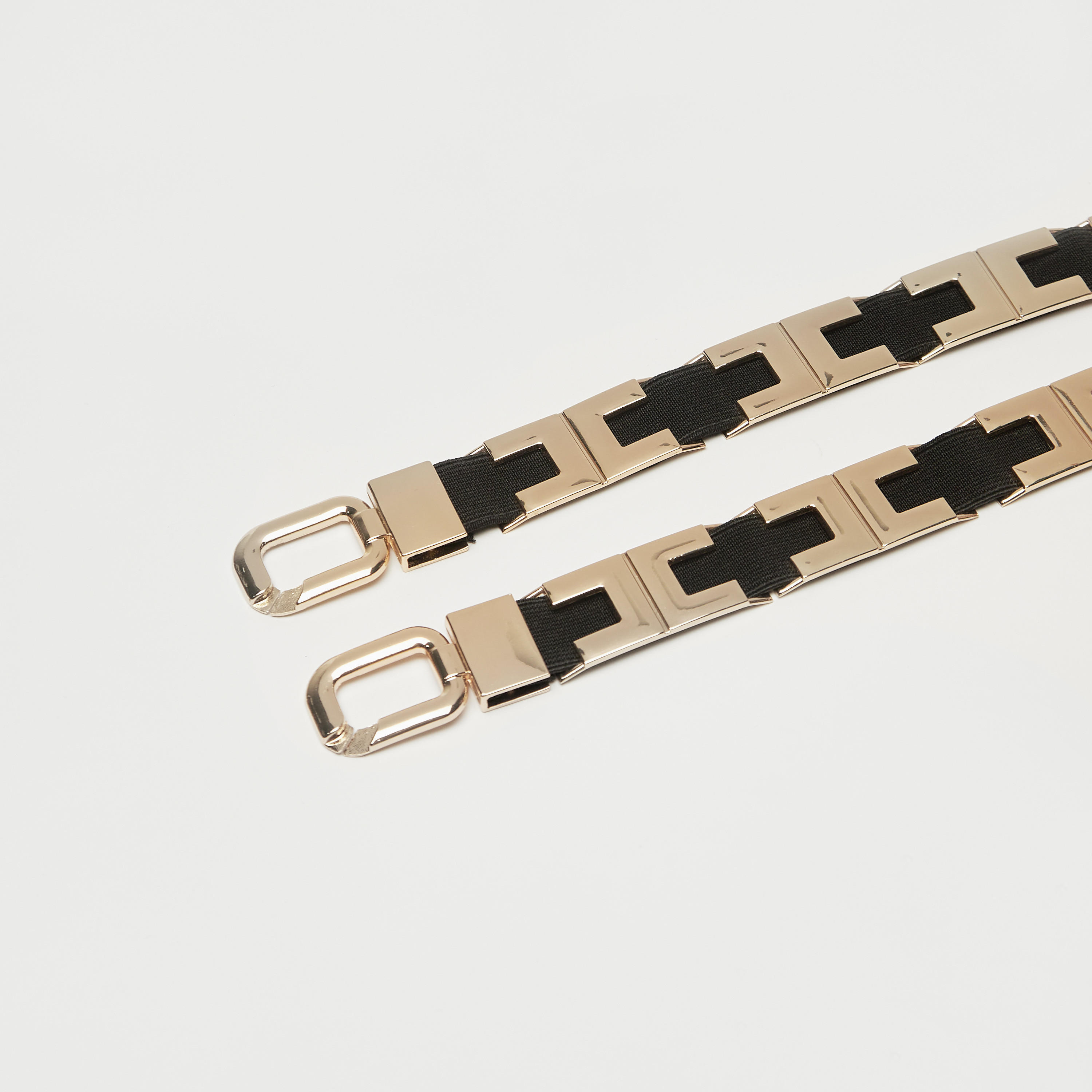 Metal Accented Stretchable Belt with Clasp Closure-women-clothingaccessories-belts-image-4