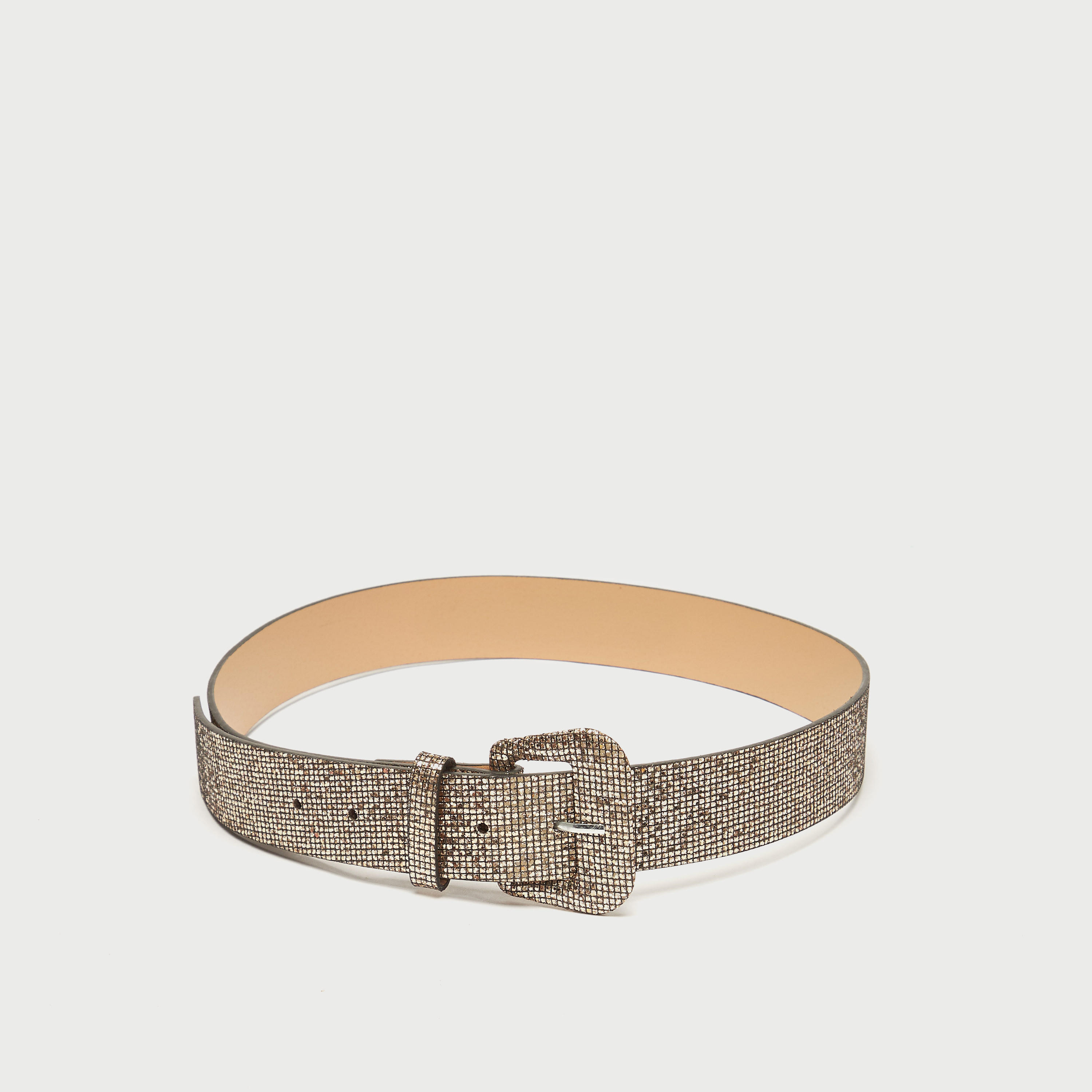 حزام بارز الملمس بإبزيم إغلاق بدبوس-women-clothingaccessories-belts-image-5