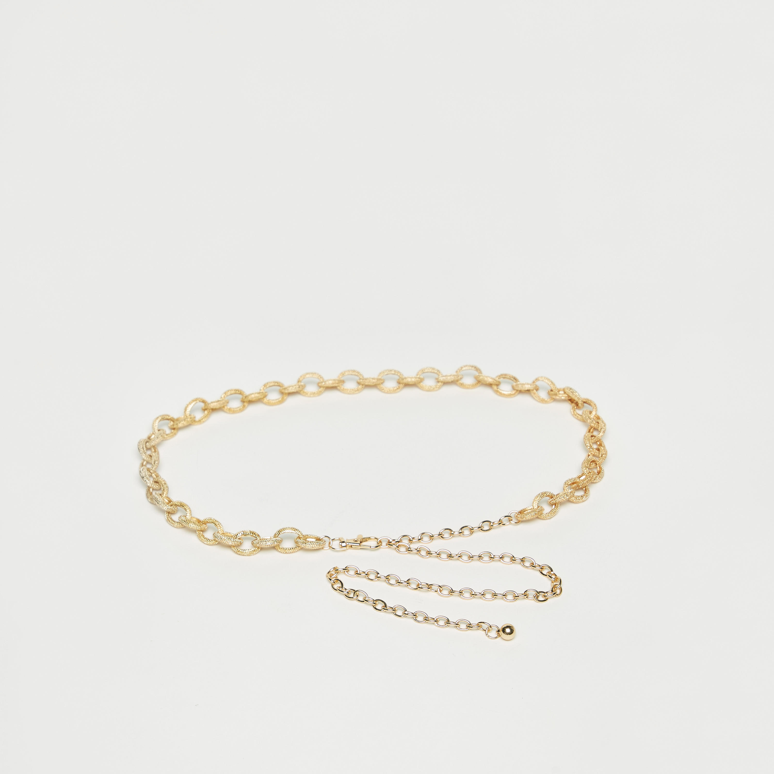 Metallic Chainlink Belt with Lobster Clasp Closure-women-clothingaccessories-belts-image-5