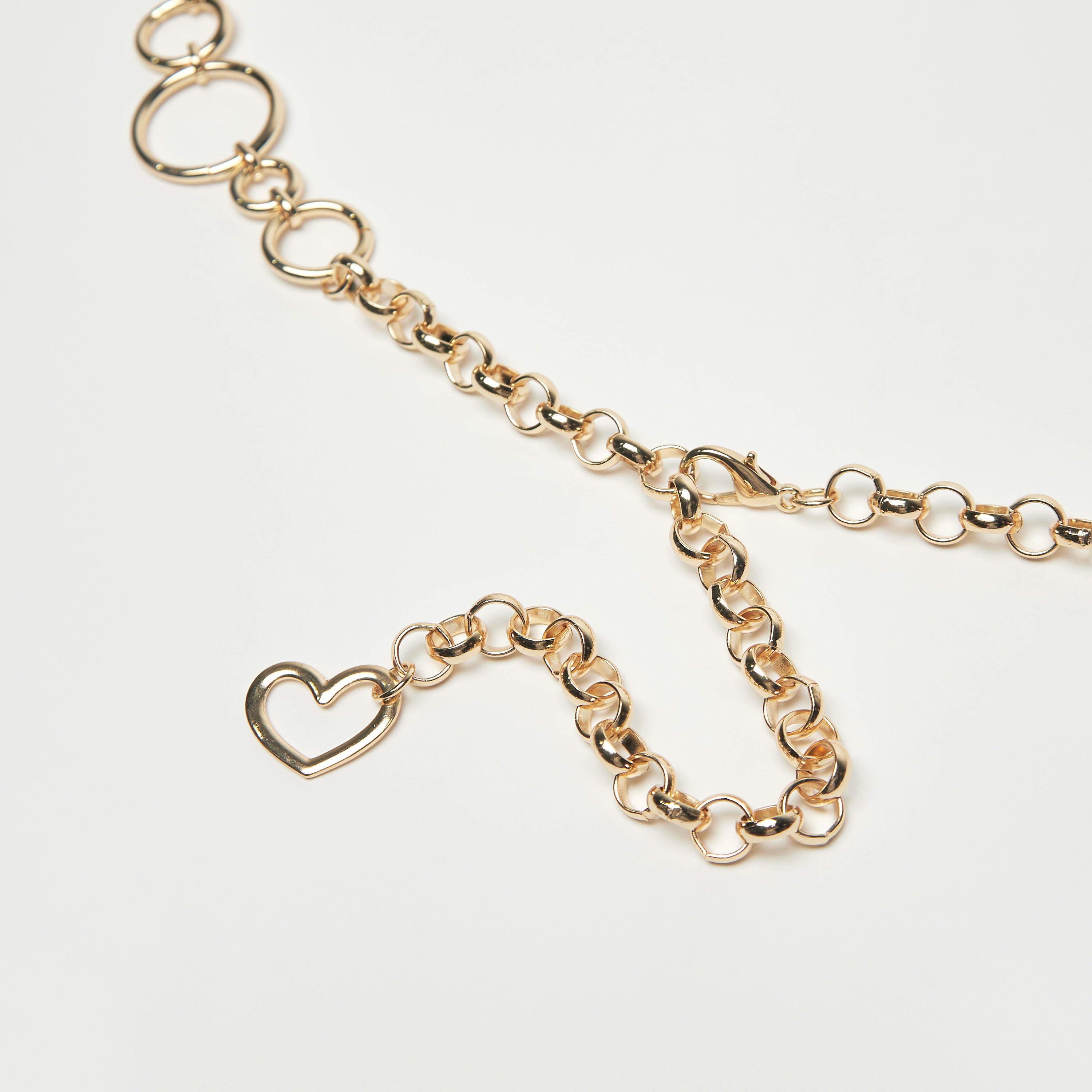 Metallic Circular Chainlink Belt with Lobster Clasp Closure-women-clothingaccessories-belts-image-4