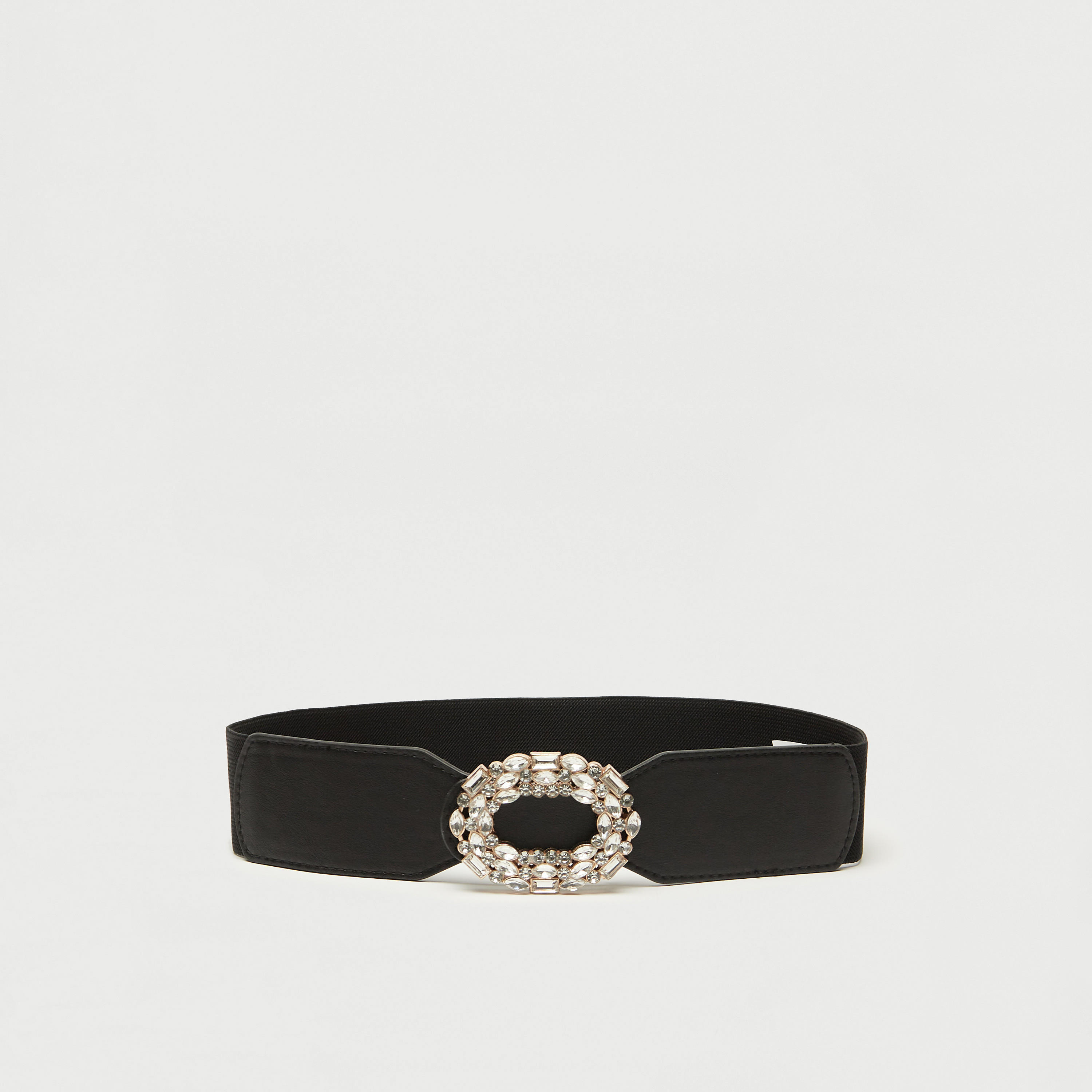 حزام سادة بإبزيم إغلاق مزيّن-women-clothingaccessories-belts-image-1