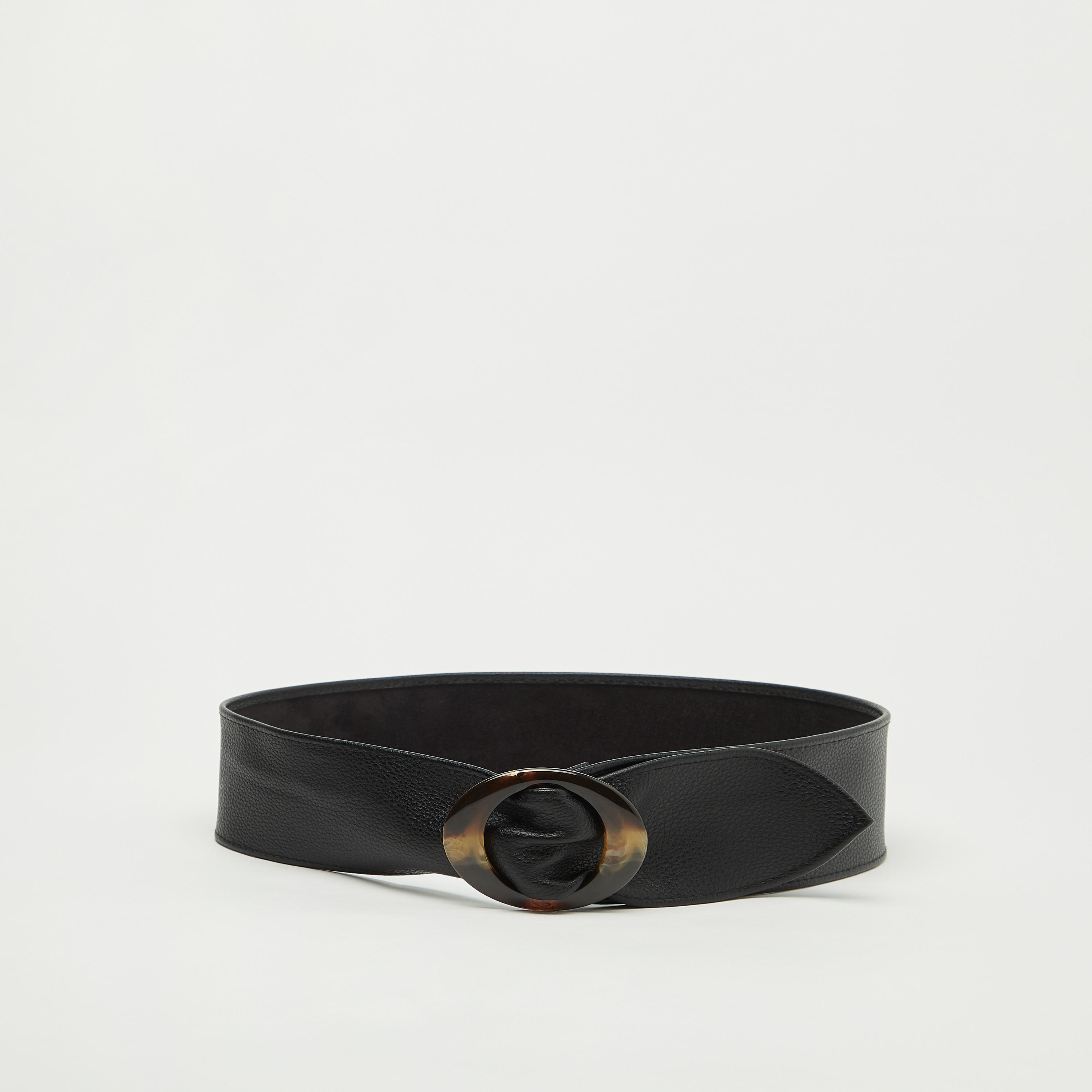 Solid Pull-Through Belt with Oval Ring-women-clothingaccessories-belts-image-1