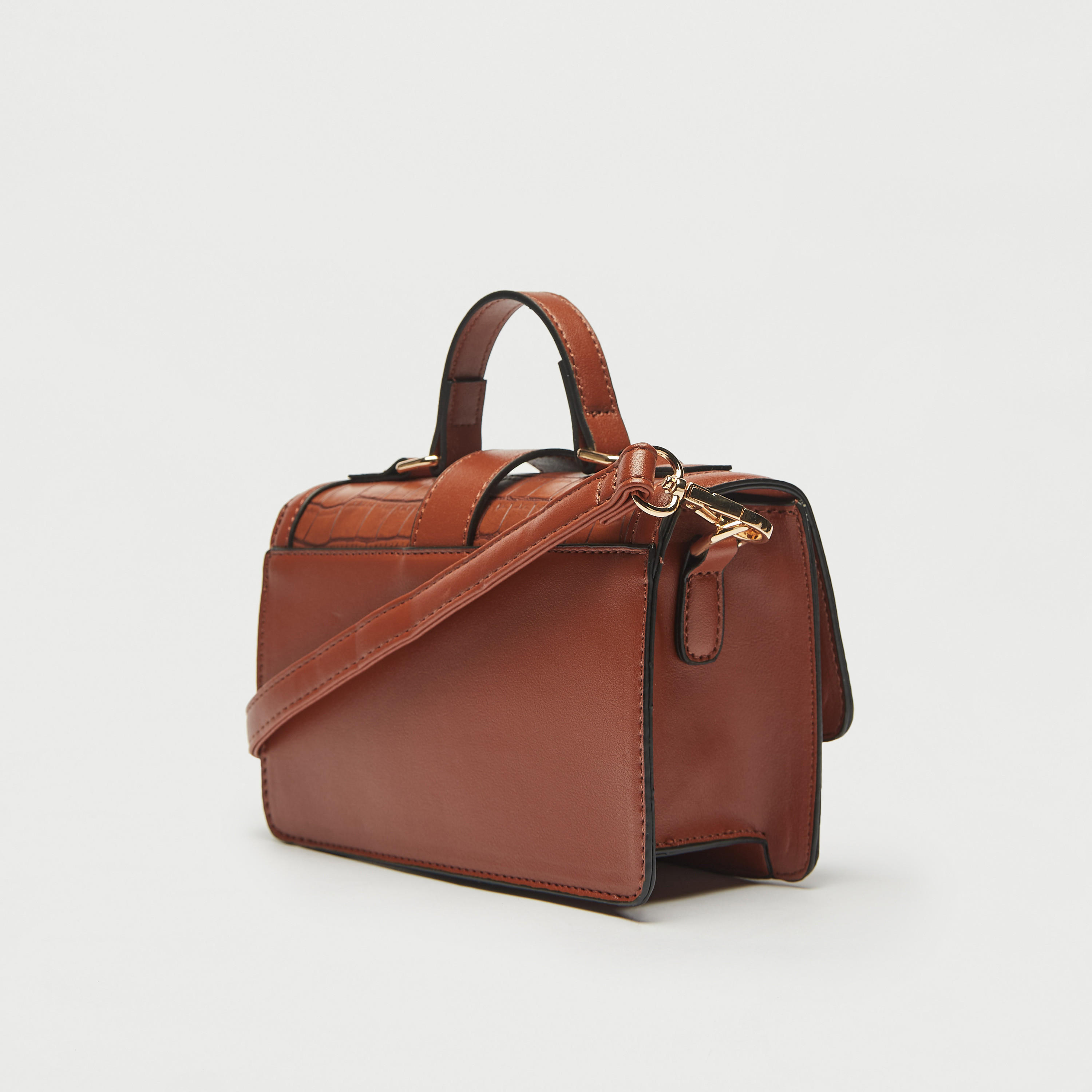 شنطة كروس بودي بارزة الملمس بحزام قابل للفصل ومقبض-women-bagsandwallets-handbags-image-4