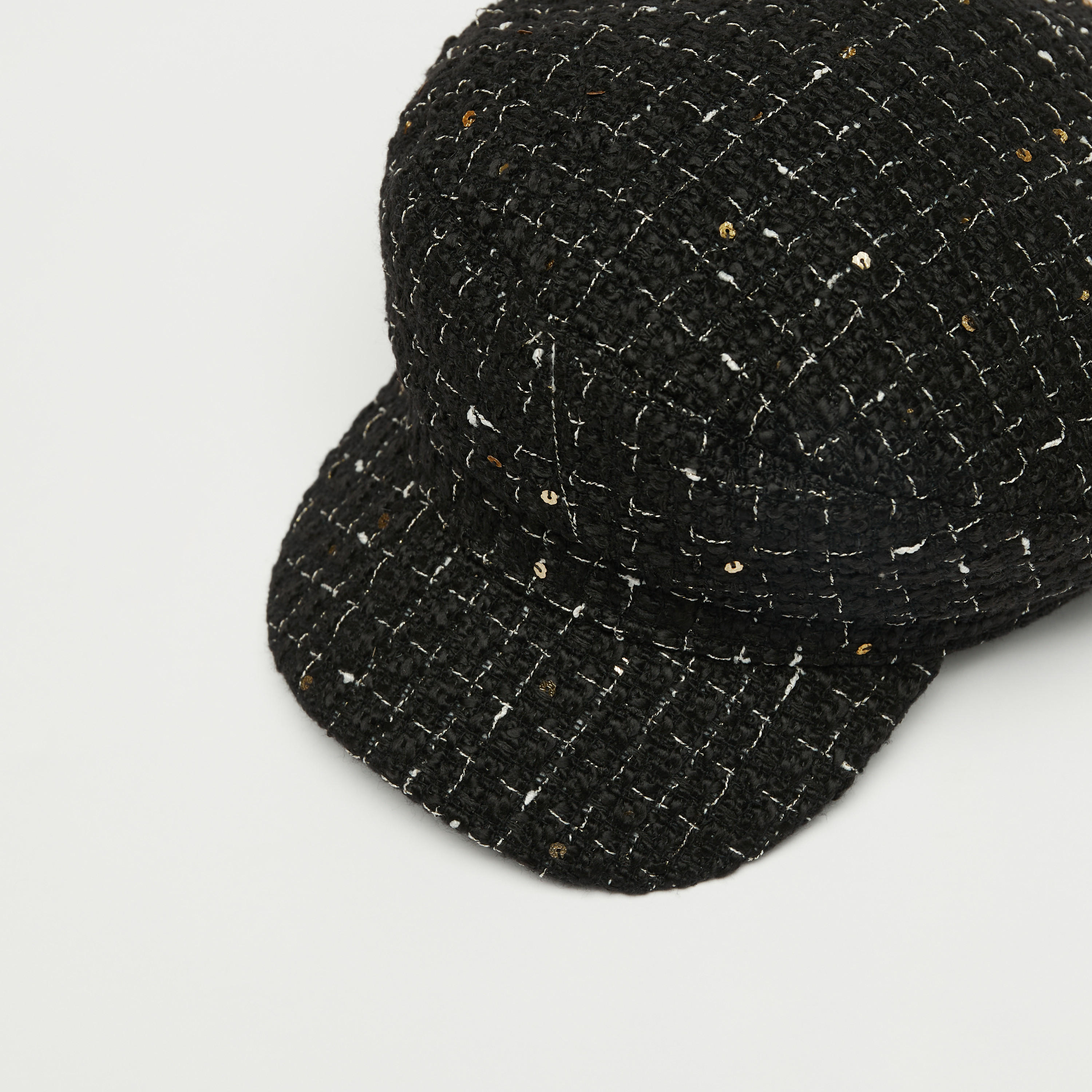 قبعة بحار مزينة بالترتر-women-clothingaccessories-capsandhats-image-3