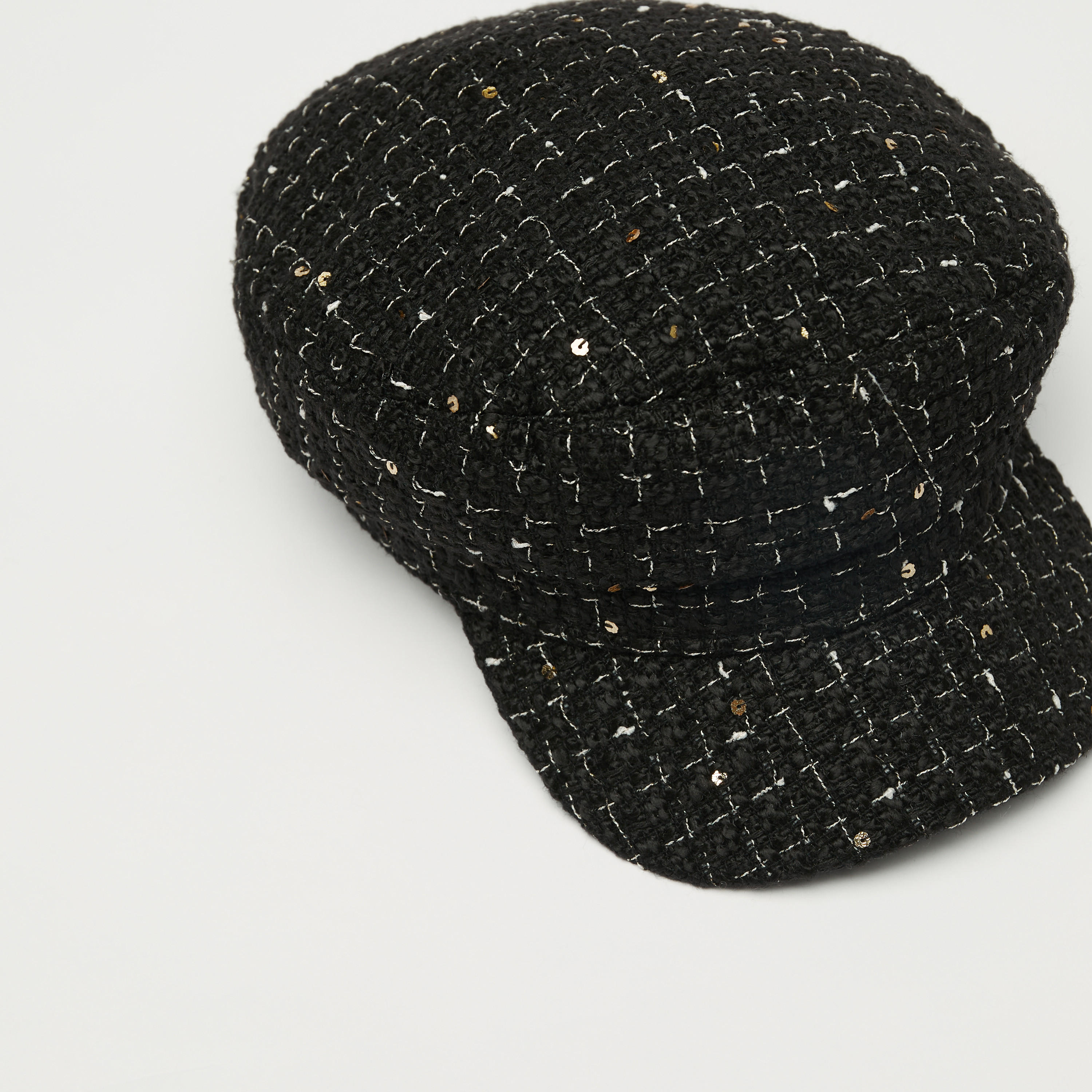 قبعة بحار مزينة بالترتر-women-clothingaccessories-capsandhats-image-2