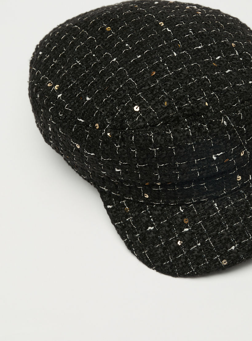 قبعة بحار مزينة بالترتر-women-clothingaccessories-capsandhats-image-2