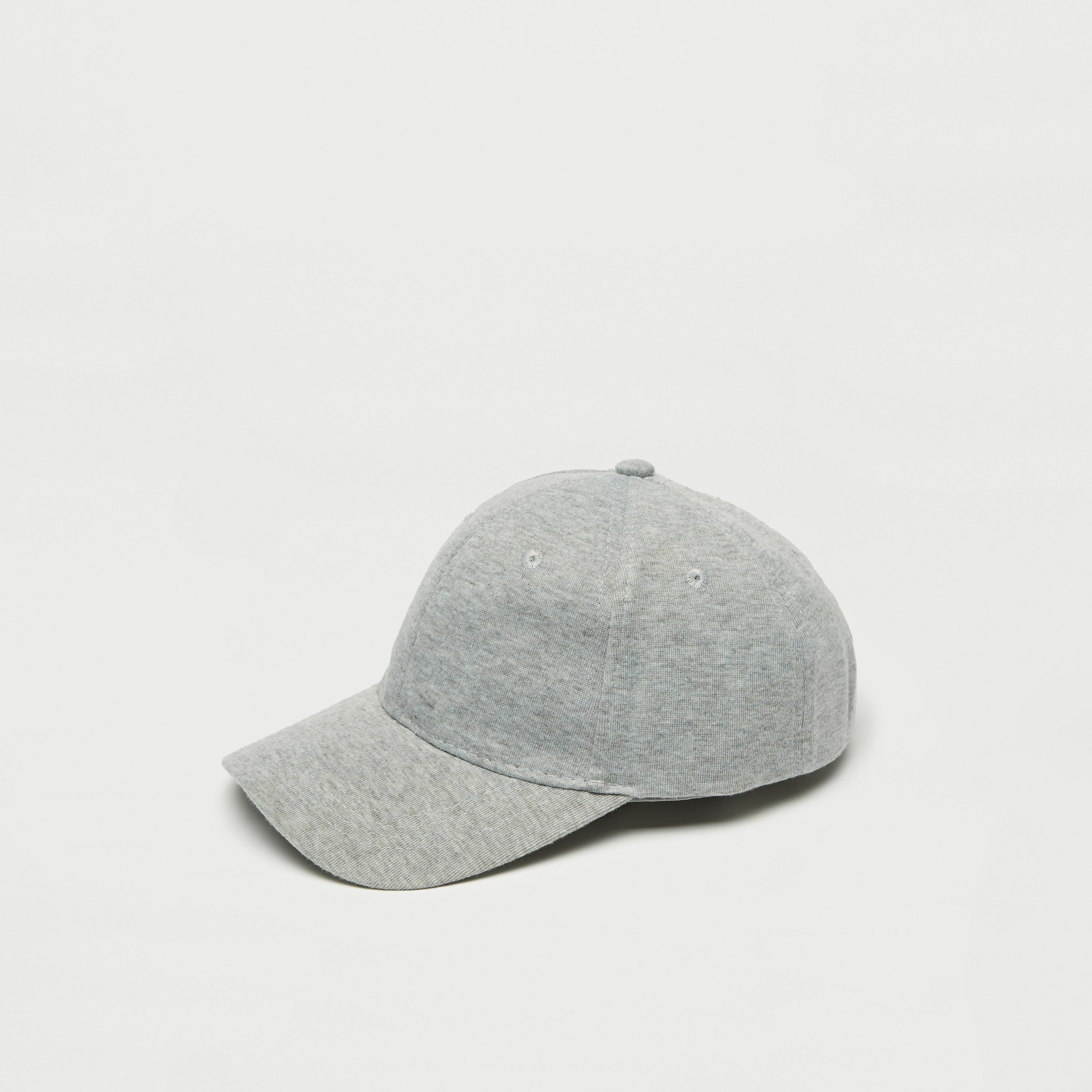 Solid Marl Cap with Adjustable Strap-women-clothingaccessories-capsandhats-image-1