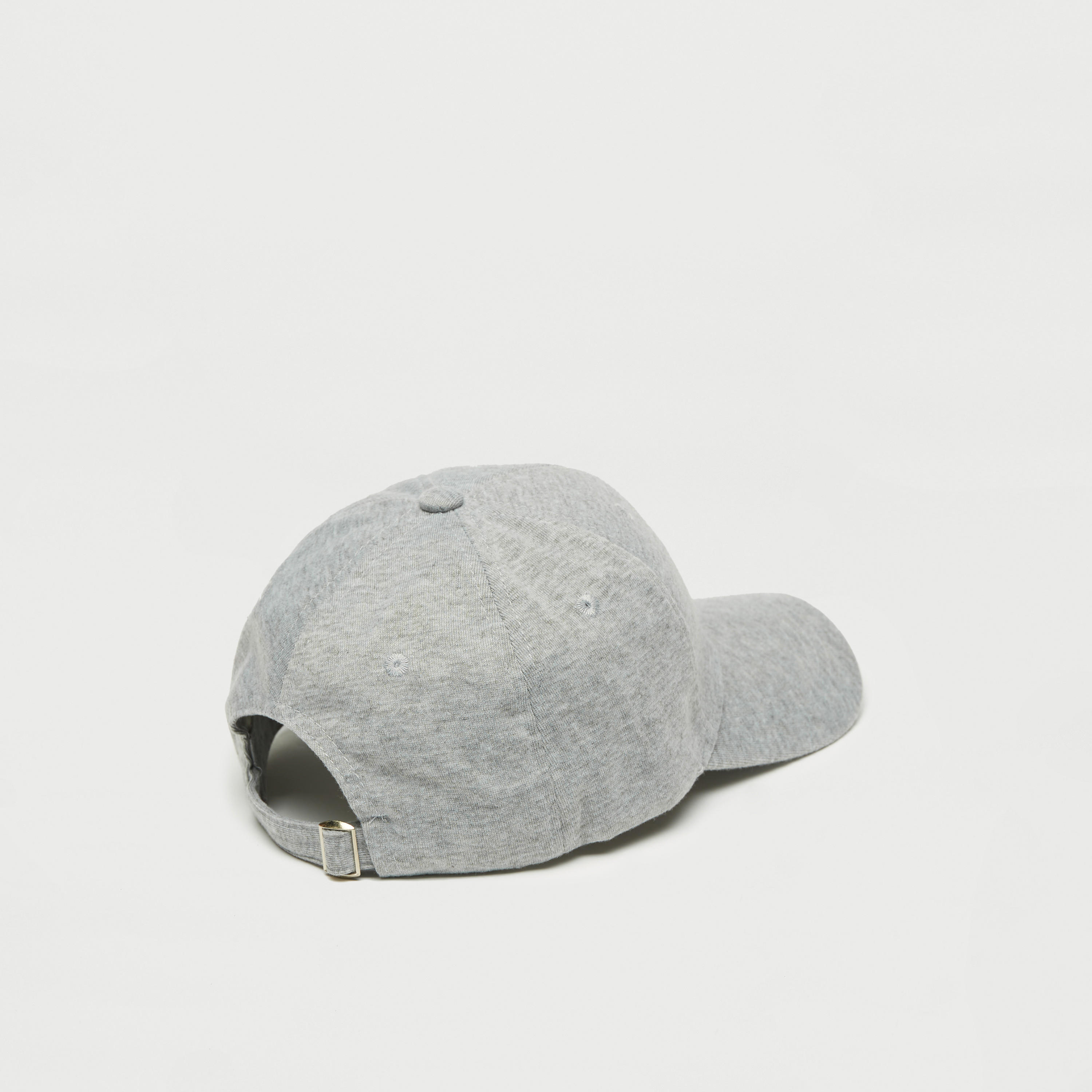 Solid Marl Cap with Adjustable Strap-women-clothingaccessories-capsandhats-image-5