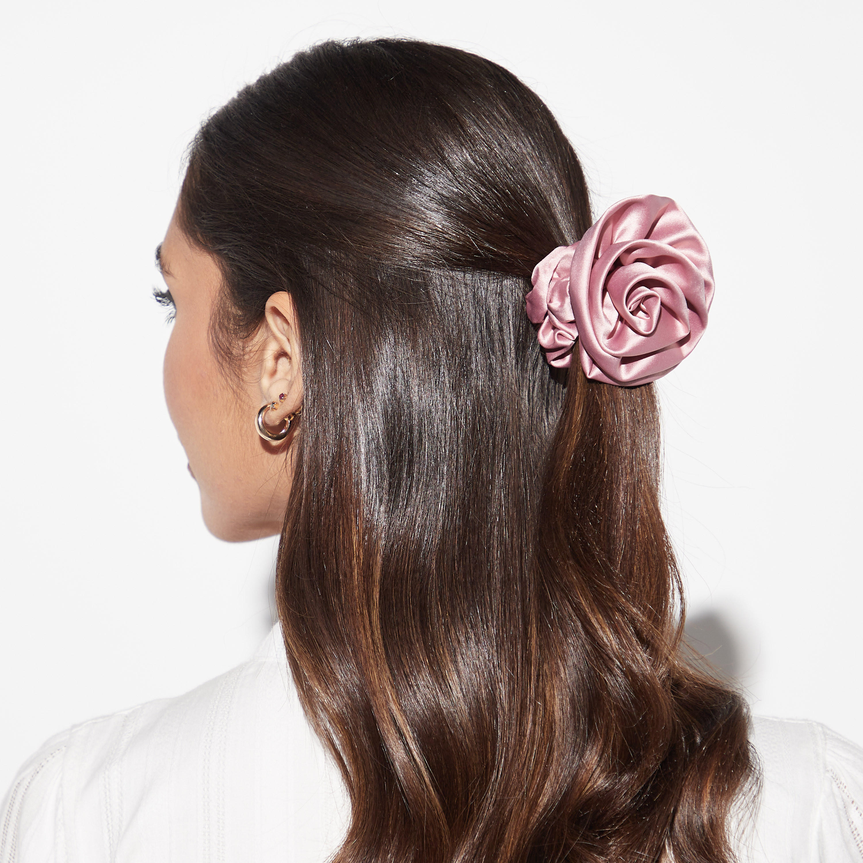 سكرانشي شعر بطبعات أزهار - طقم قطعتين-women-hairaccessories-image-1