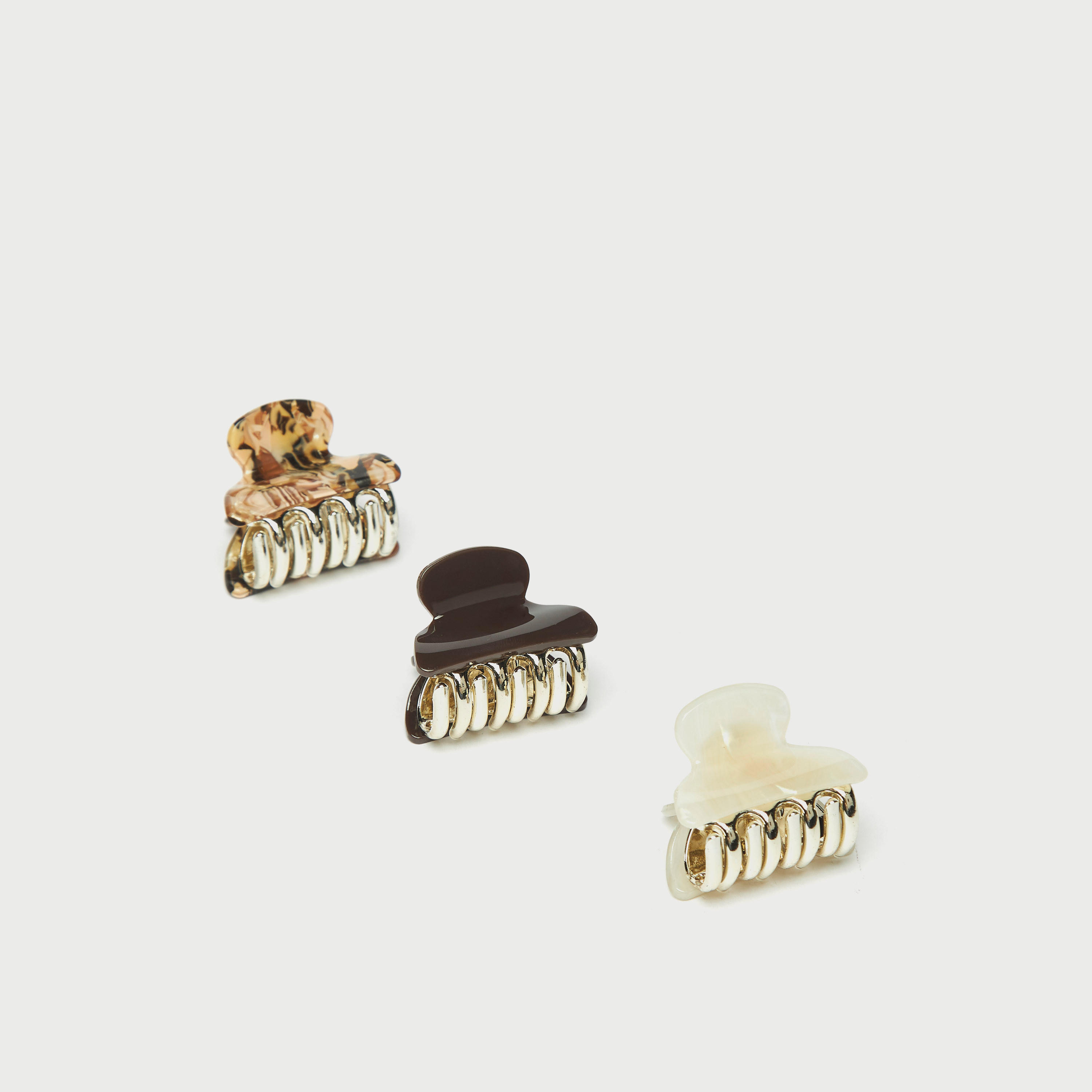 طقم مشابك شعر - 3 قطع متنوعة-women-hairaccessories-image-1