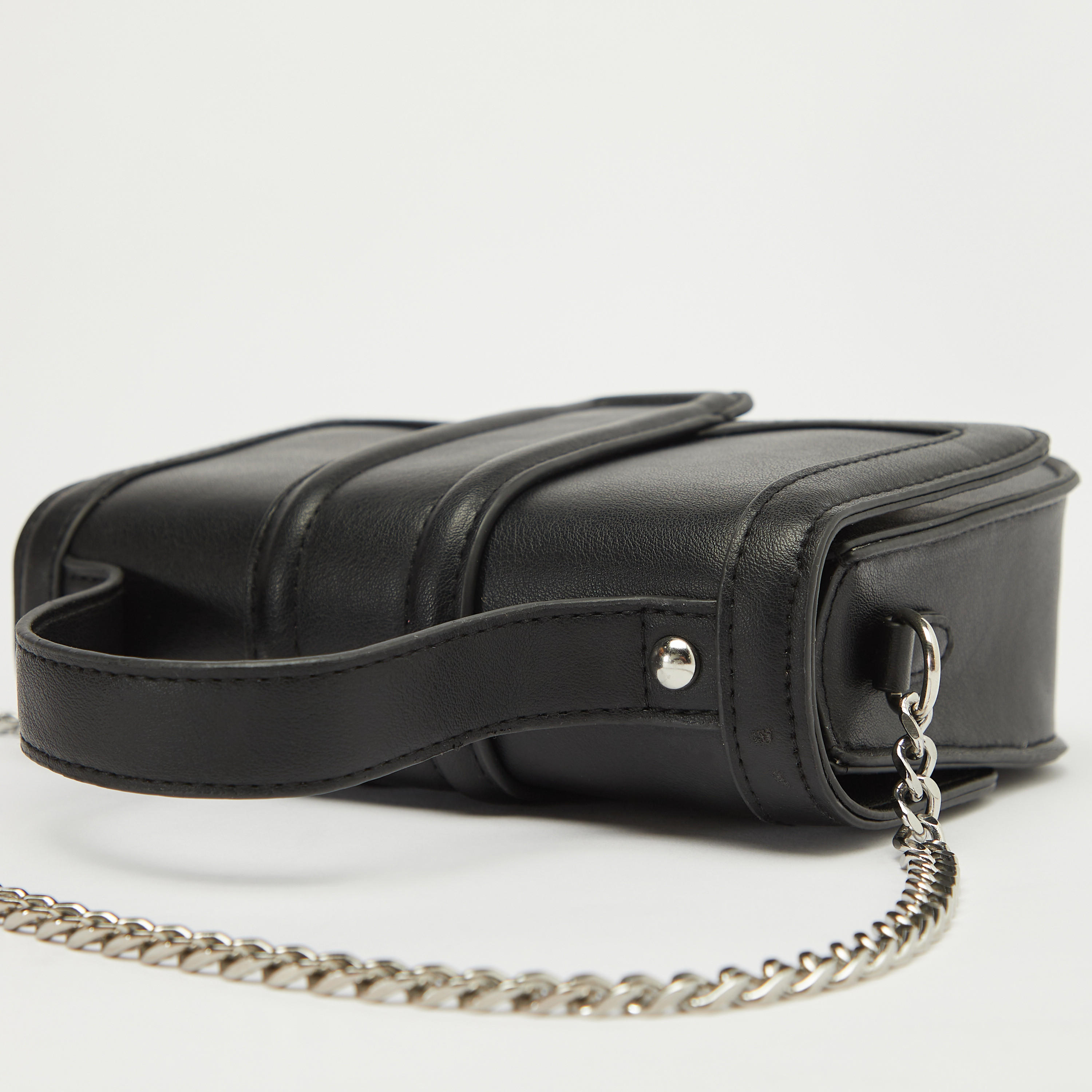 Solid Mini Sling Bag with Flap Closure-women-bagsandwallets-handbags-image-3