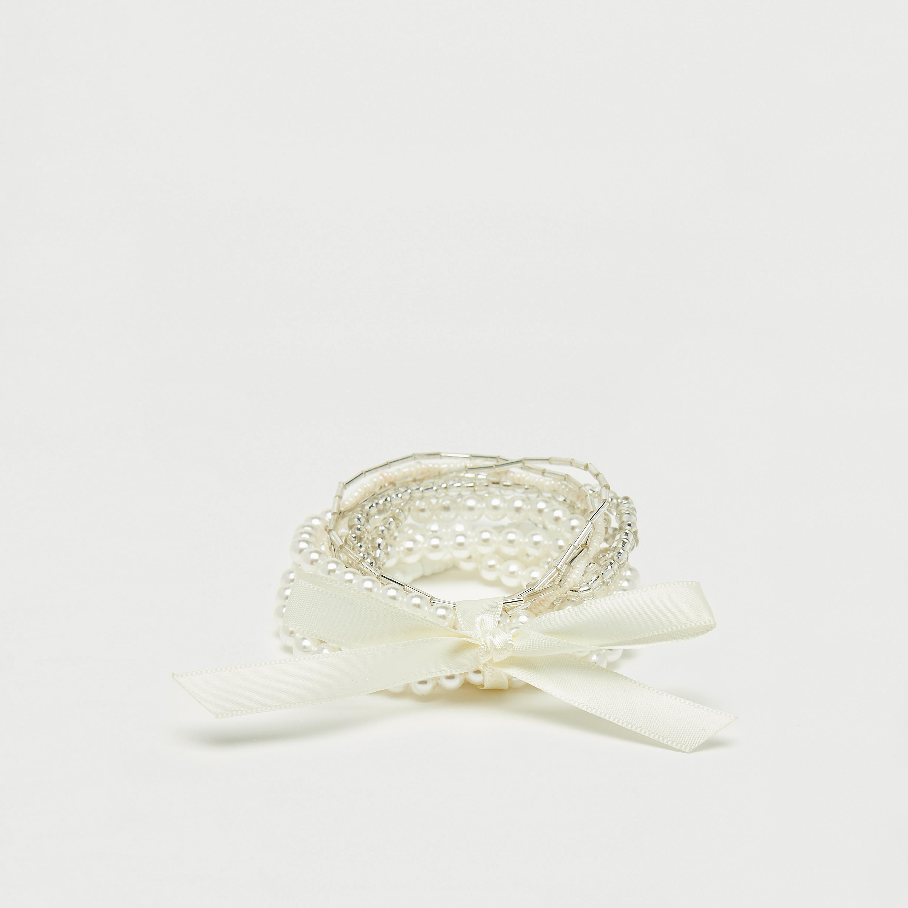 أساور متنوعة مرصعة بالخرز - طقم 12 قطع-women-watchesandjewellery-jewellery-banglesandbracelets-image-4