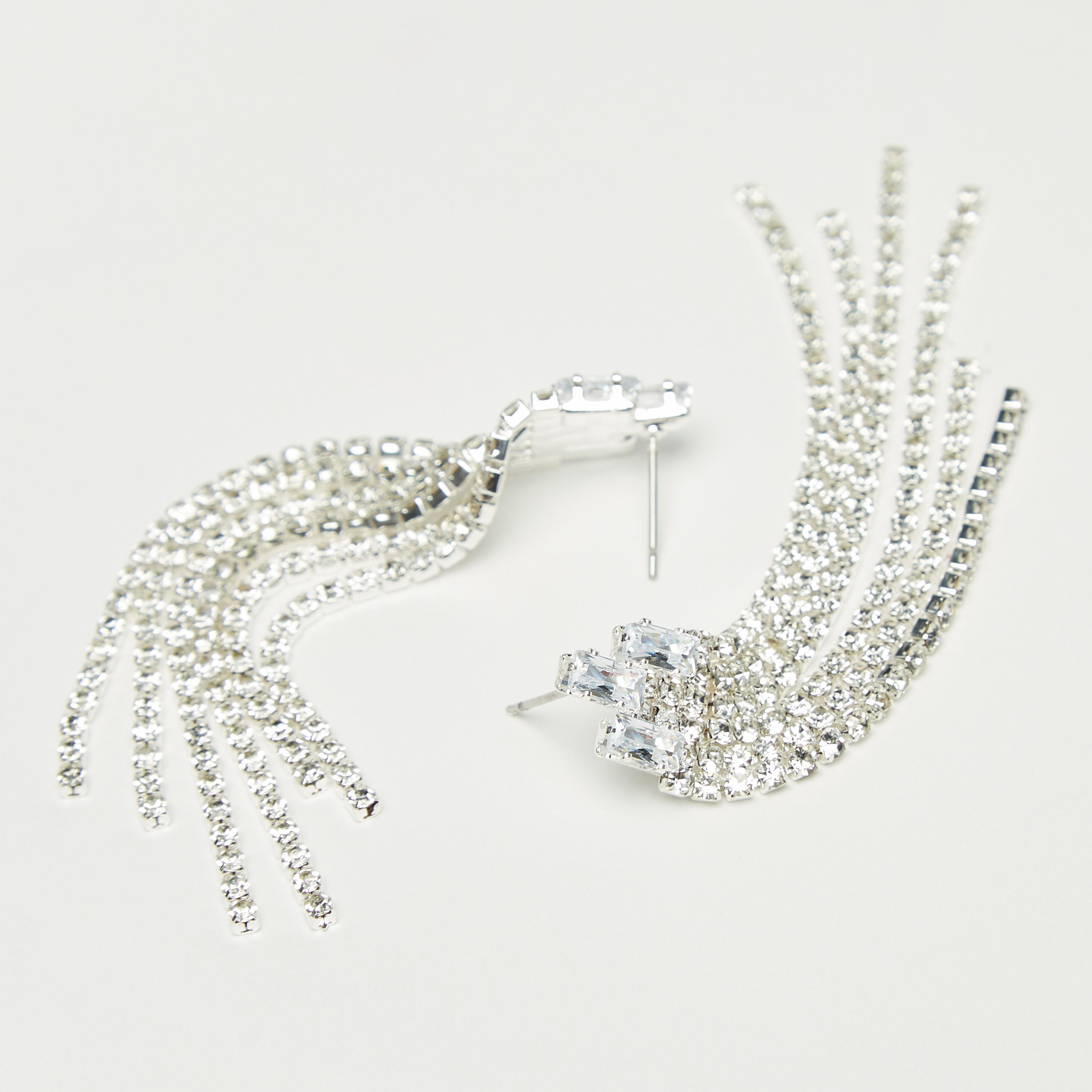 Embellished Dangler Earrings with Push Back Closure-women-watchesandjewellery-jewellery-earrings-image-1