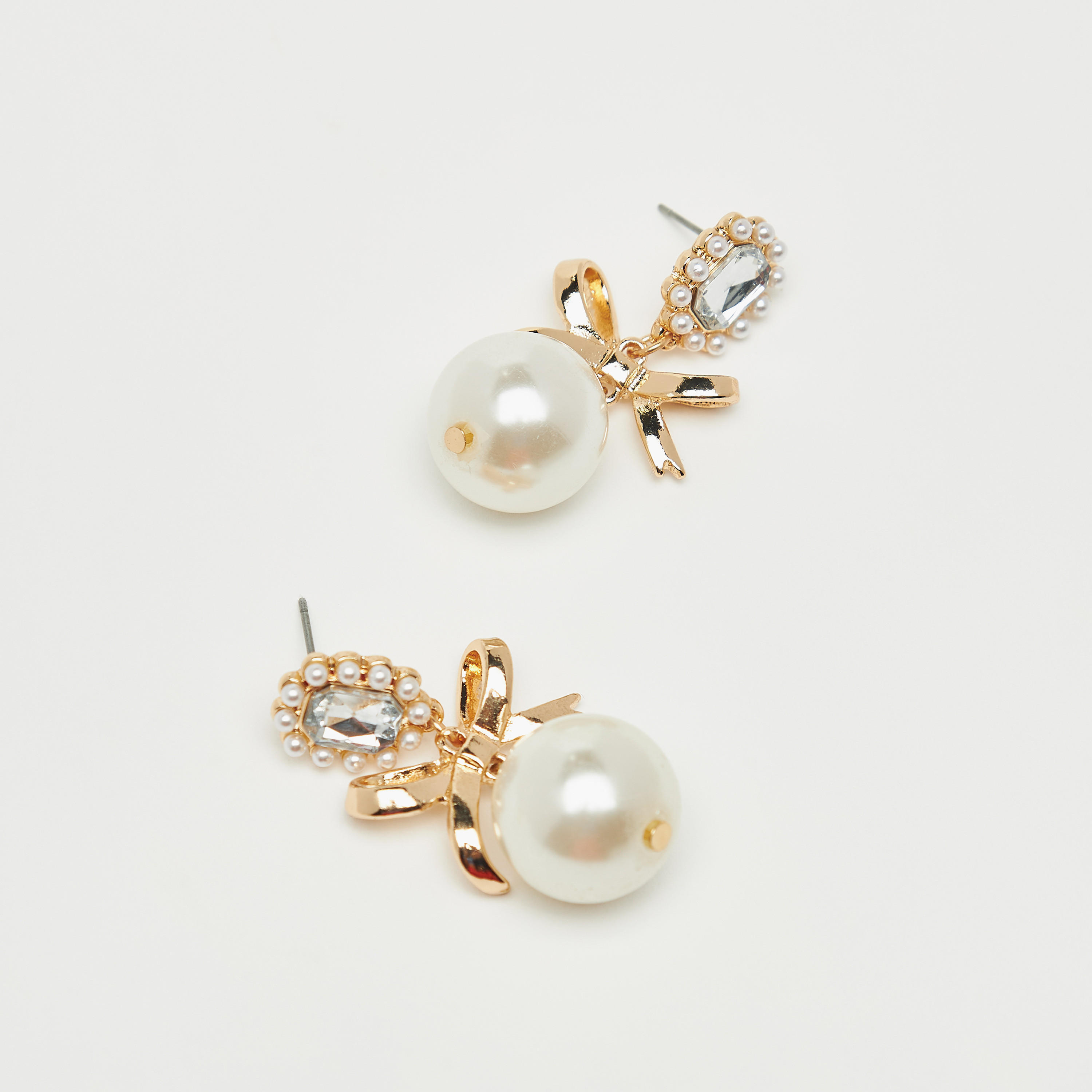 أقراط متدلية مزيّنة بمكبس إغلاق خلفي-women-watchesandjewellery-jewellery-earrings-image-3