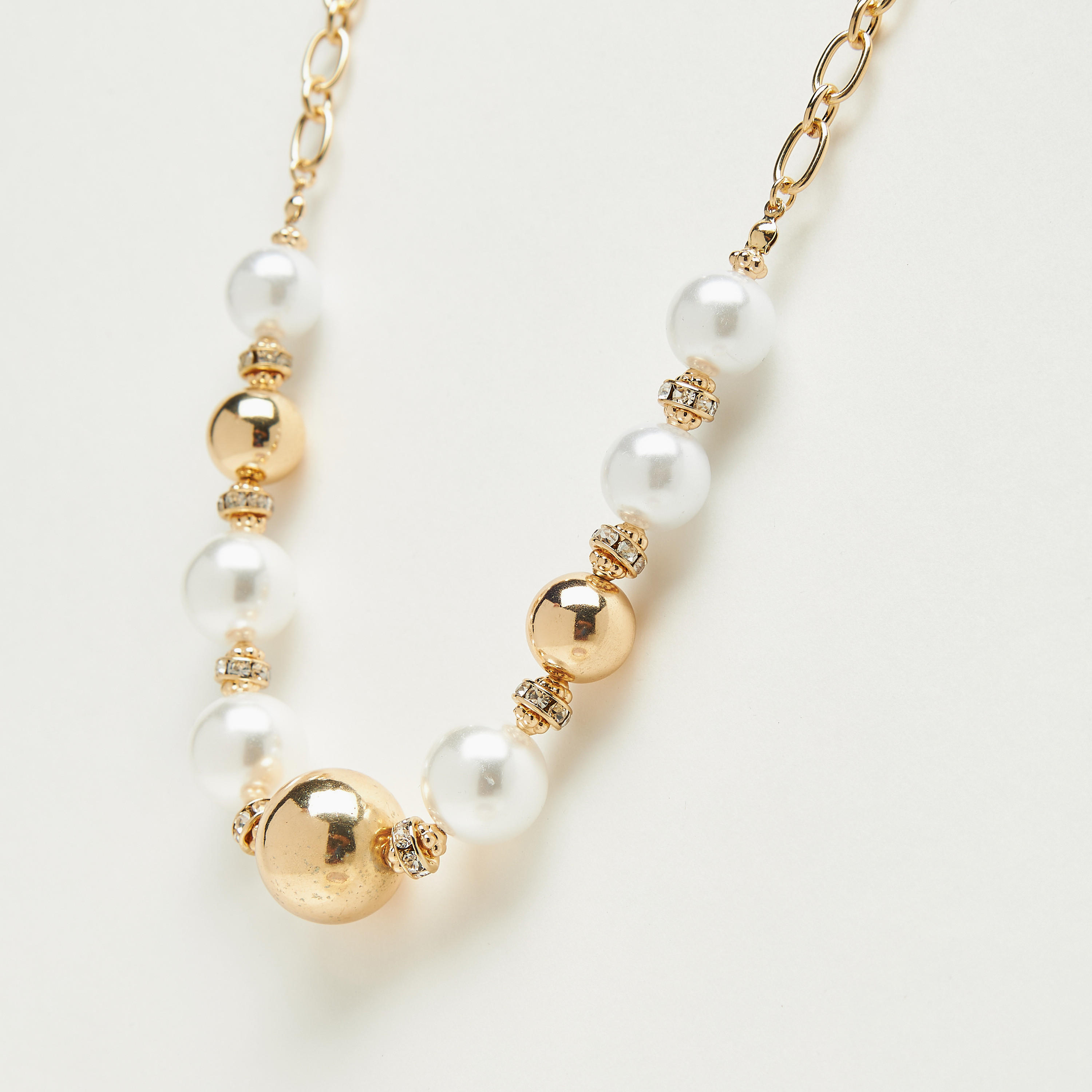 Beaded Necklace with Lobster Clasp Closure-women-watchesandjewellery-jewellery-necklacesandpendants-image-3