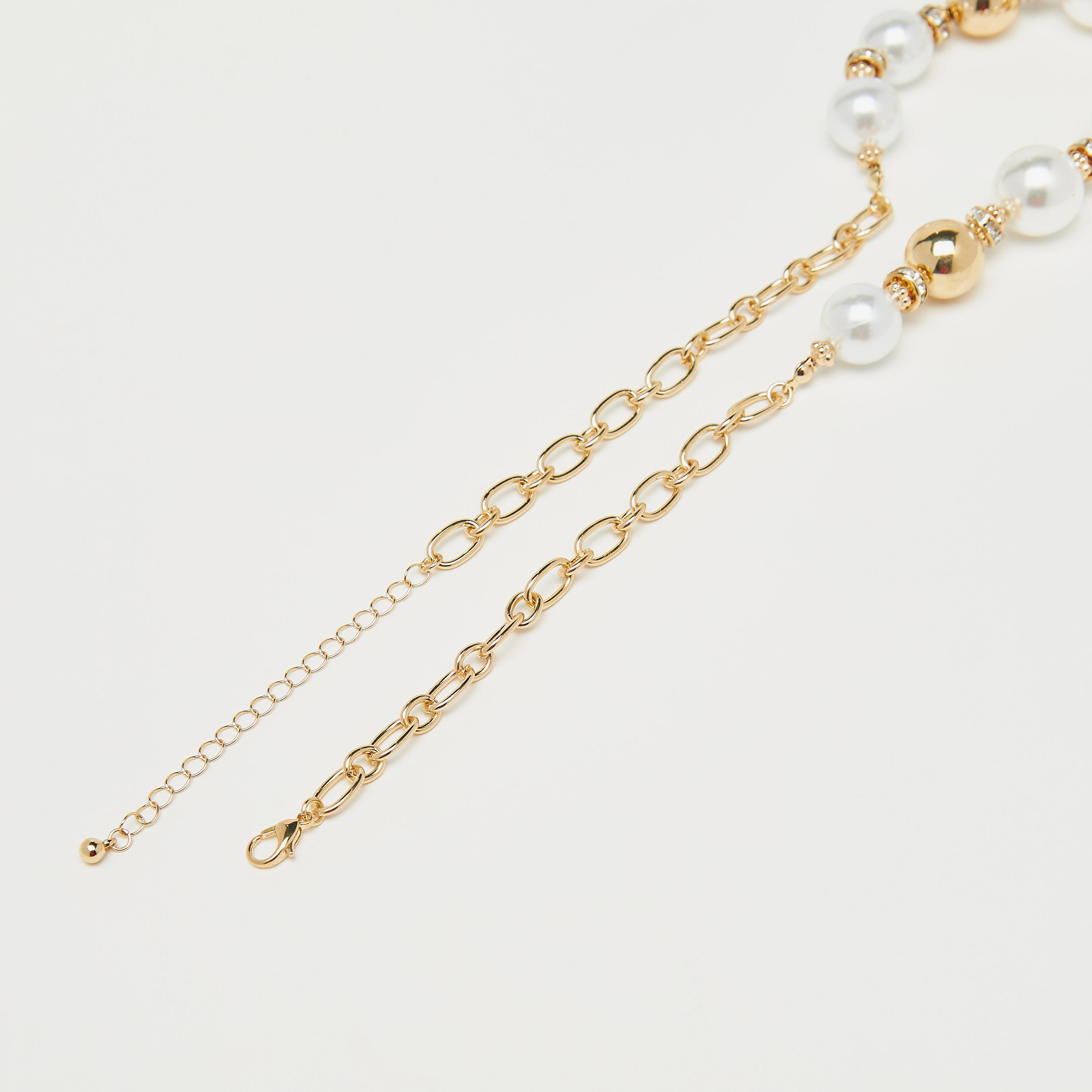 Beaded Necklace with Lobster Clasp Closure-women-watchesandjewellery-jewellery-necklacesandpendants-image-4