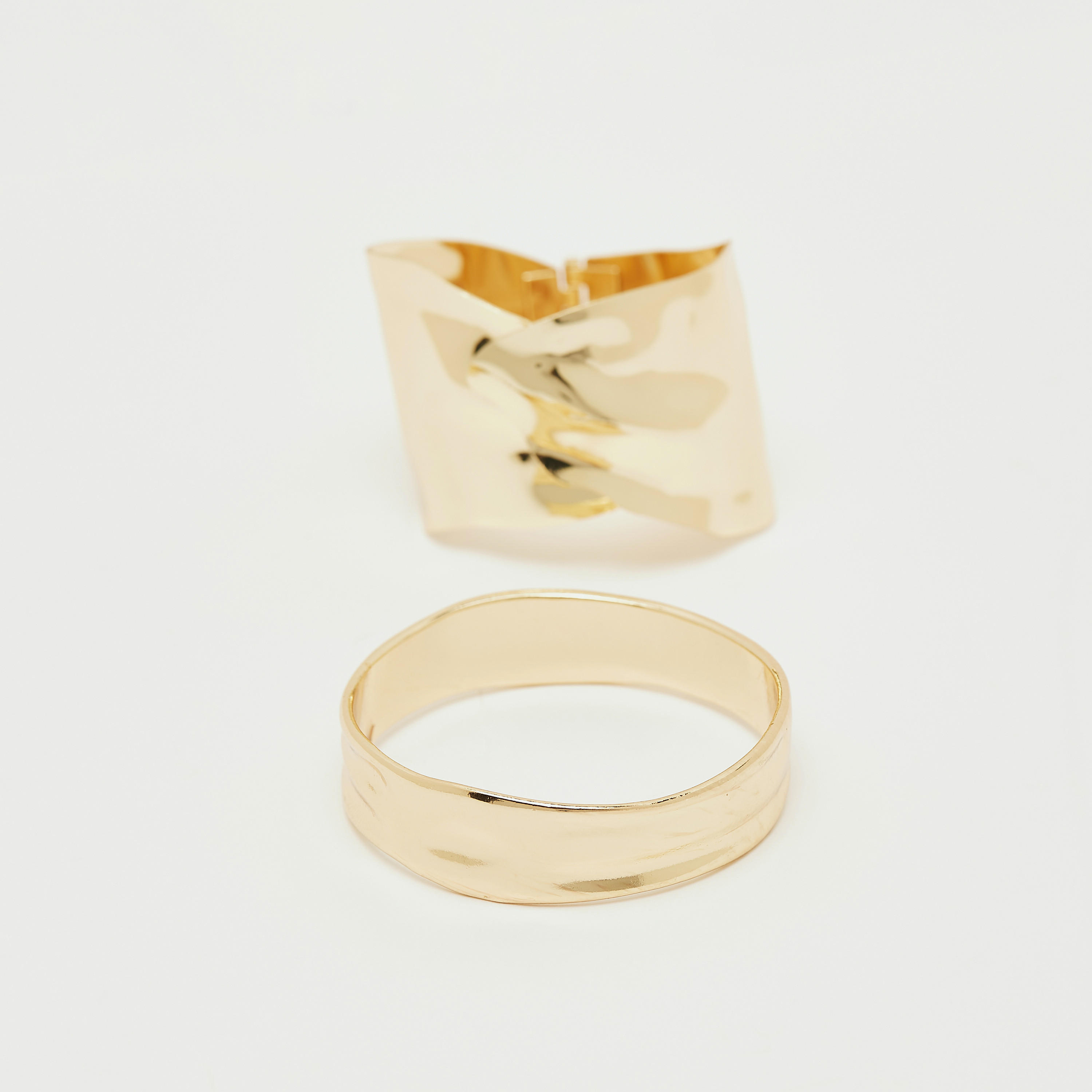 أساور ميتاليك - طقم من 2 قطع-women-watchesandjewellery-jewellery-banglesandbracelets-image-5