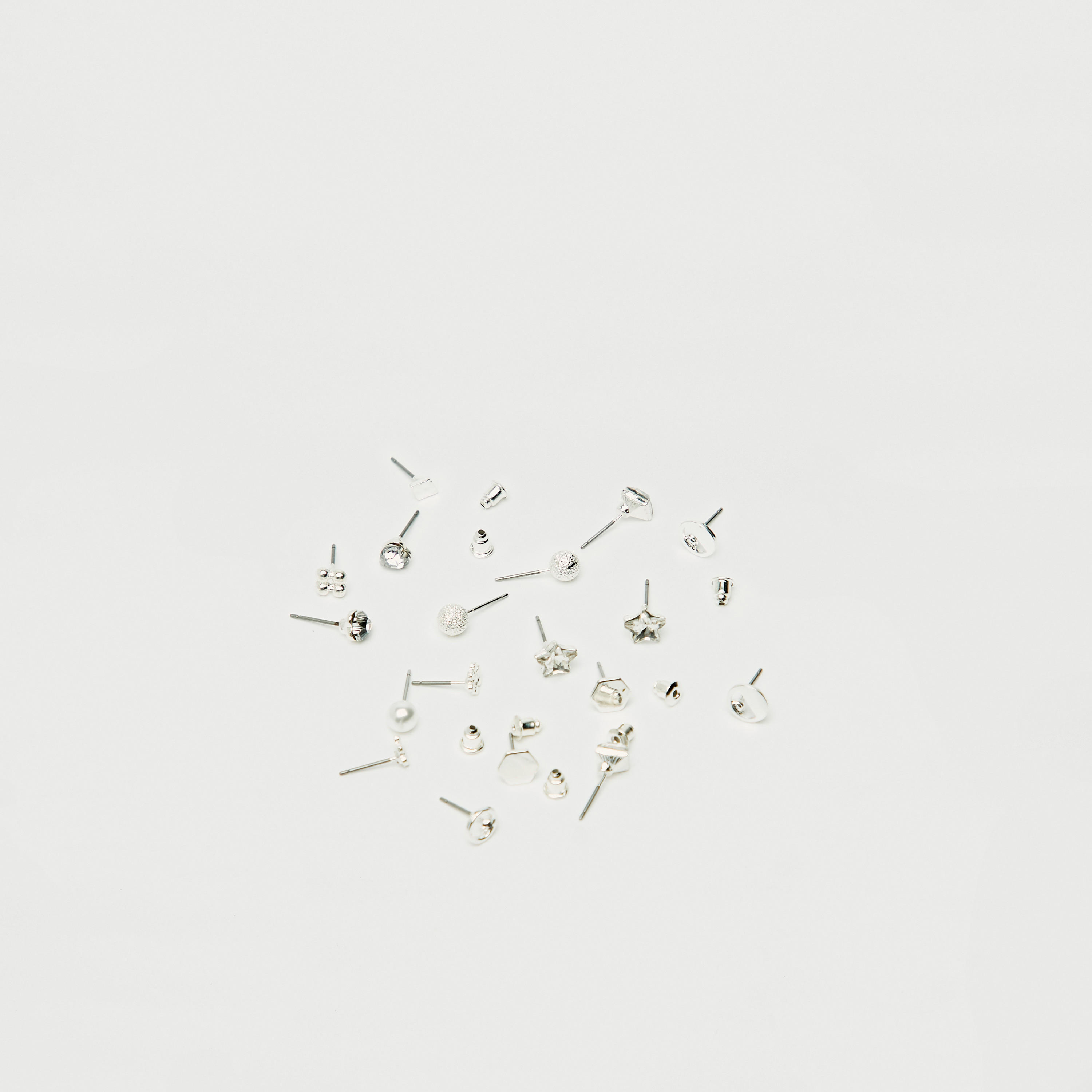 Set of 16 - Assorted Stud Earrings with Pushback Closure-women-watchesandjewellery-jewellery-earrings-image-4