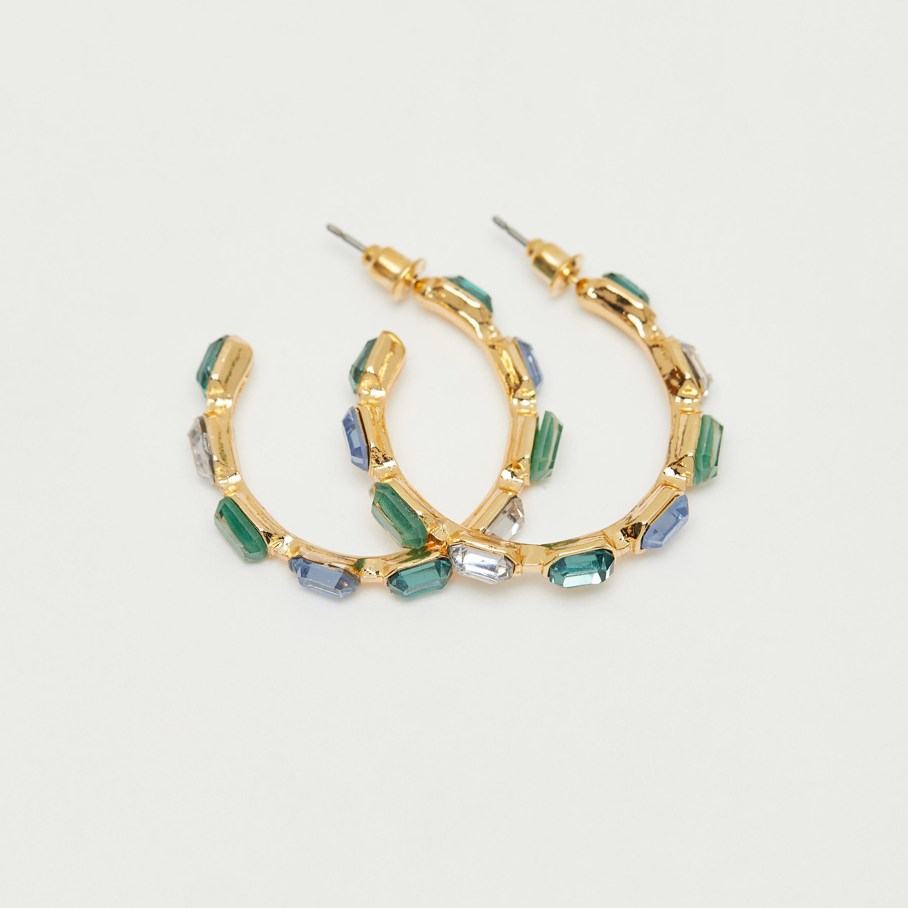 أقراط مزيّنة بمشبك إغلاق خلفي-women-watchesandjewellery-jewellery-earrings-image-3