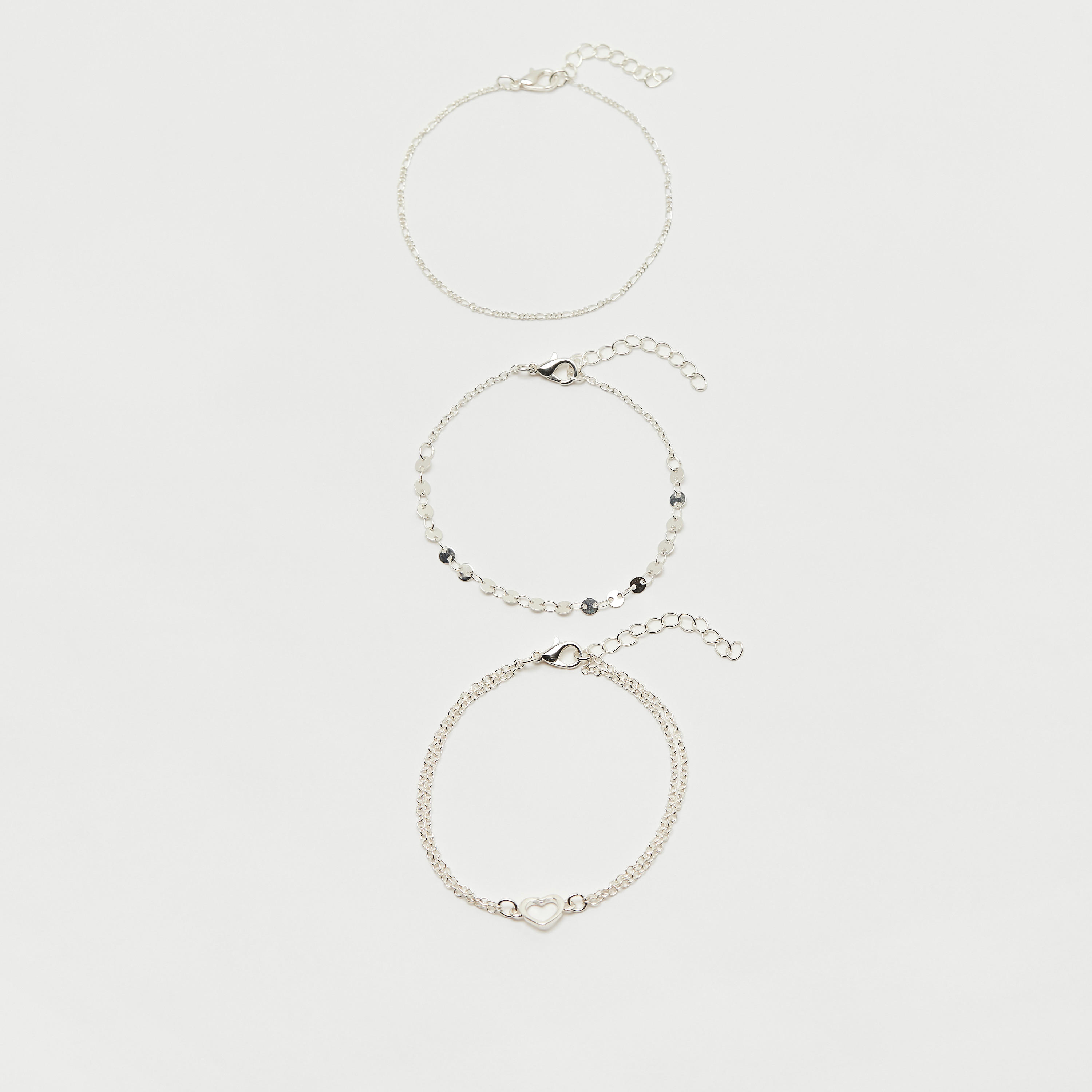طقم أساور متنوعة - 3 قطع-women-watchesandjewellery-jewellery-banglesandbracelets-image-5